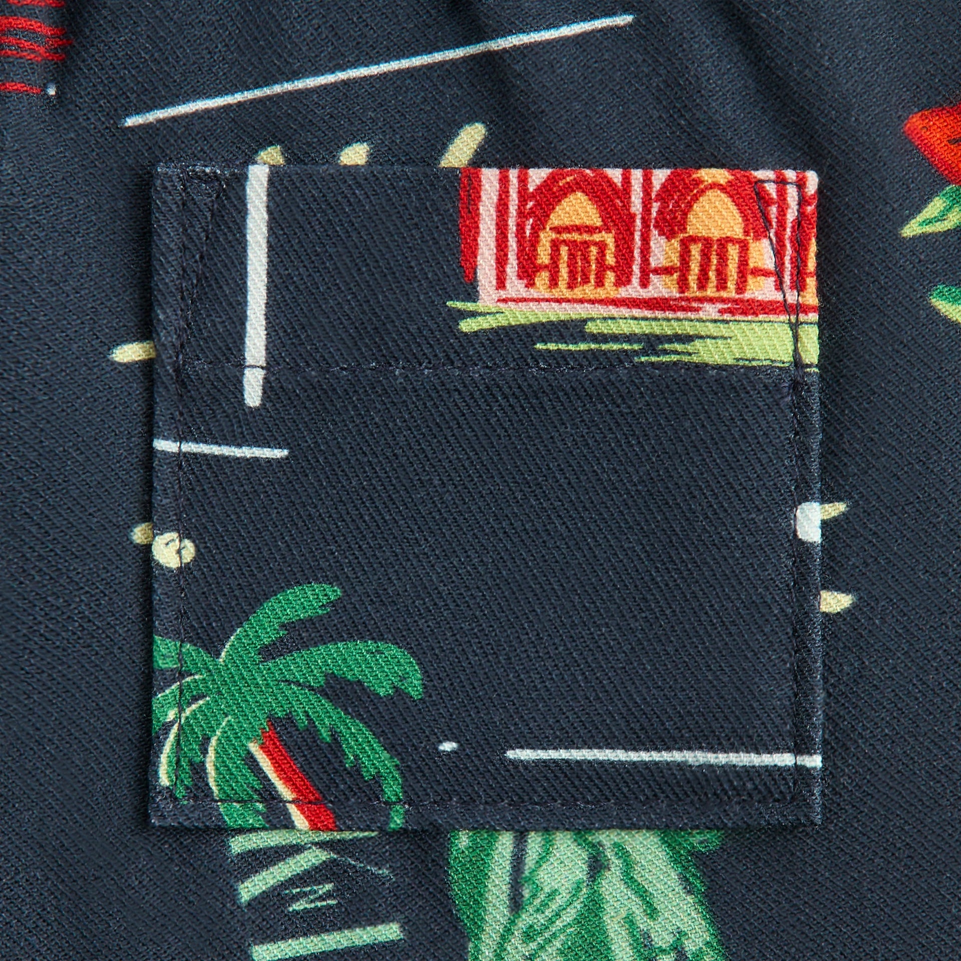 Kith Baby Souvenir Stamp Thompson Camp Short - Nocturnal