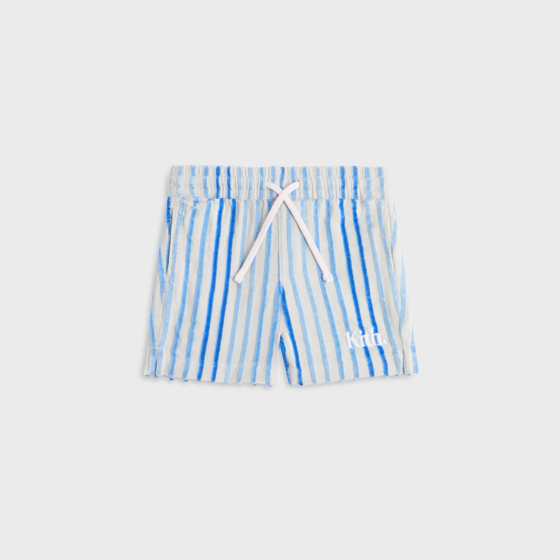 Kith Baby Chenille Stripe Thompson Short - Cornflower - PH