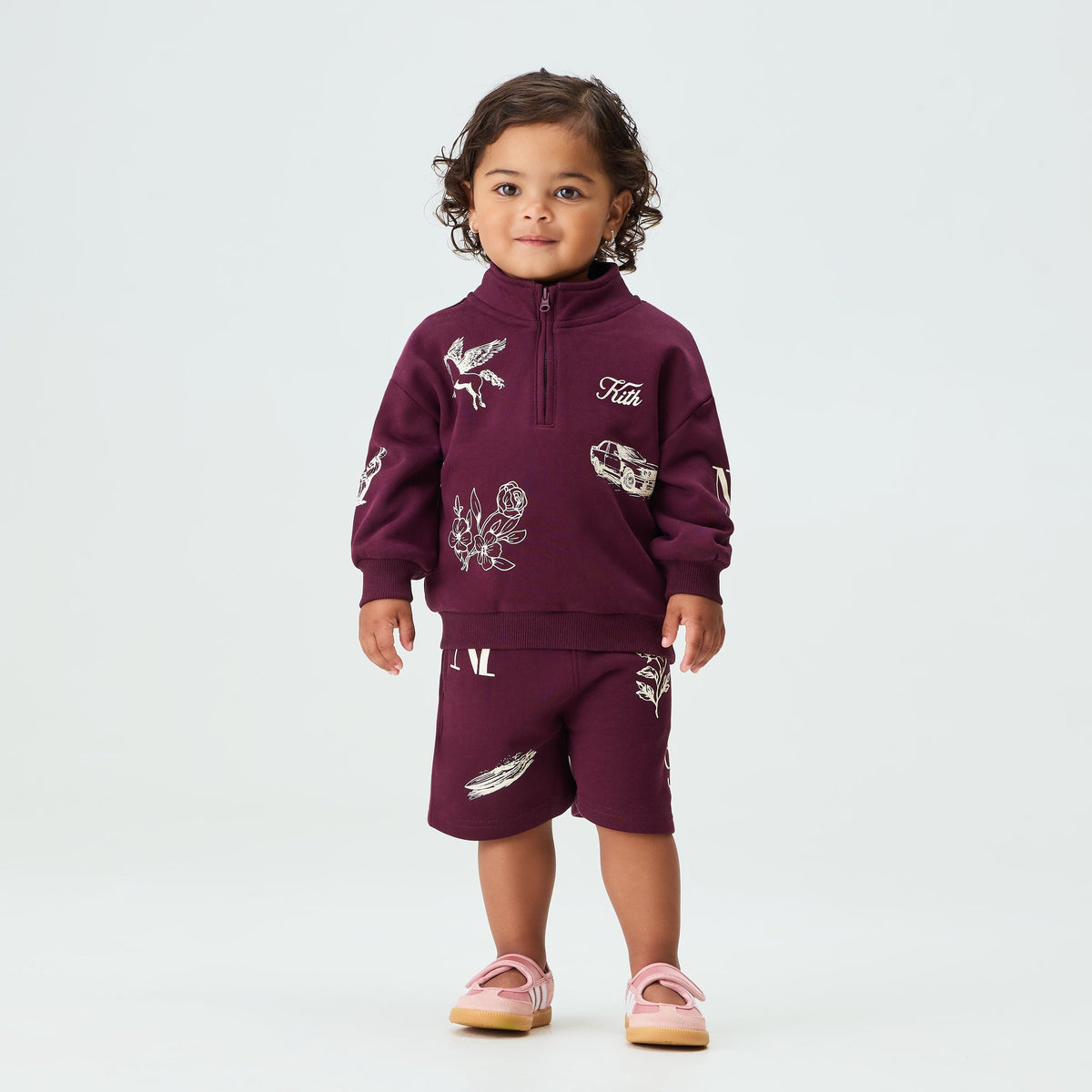 Kith Baby Logo Nelson Short - Essence