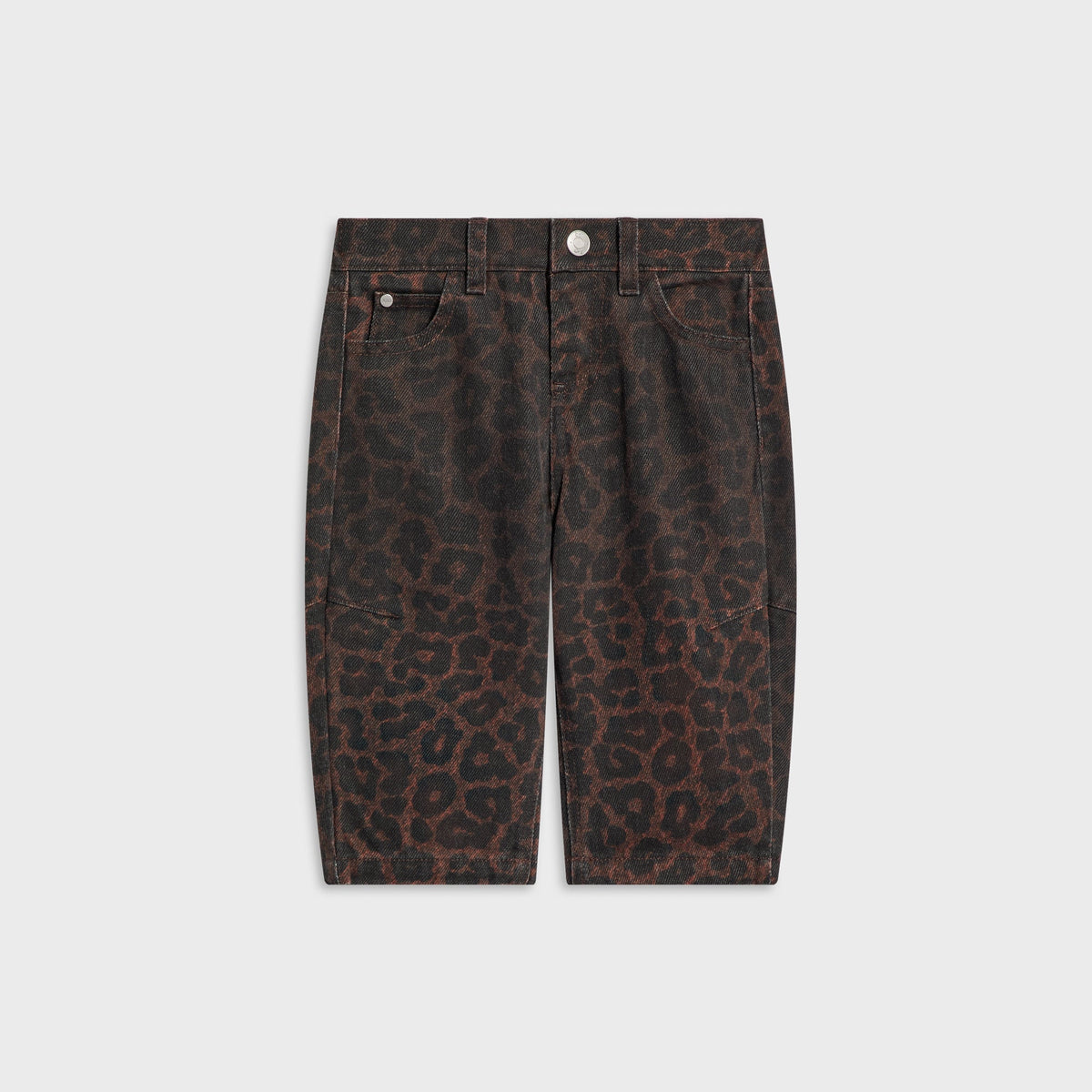 Kith Baby Leopard Heston Wide Leg Jean - Incognito