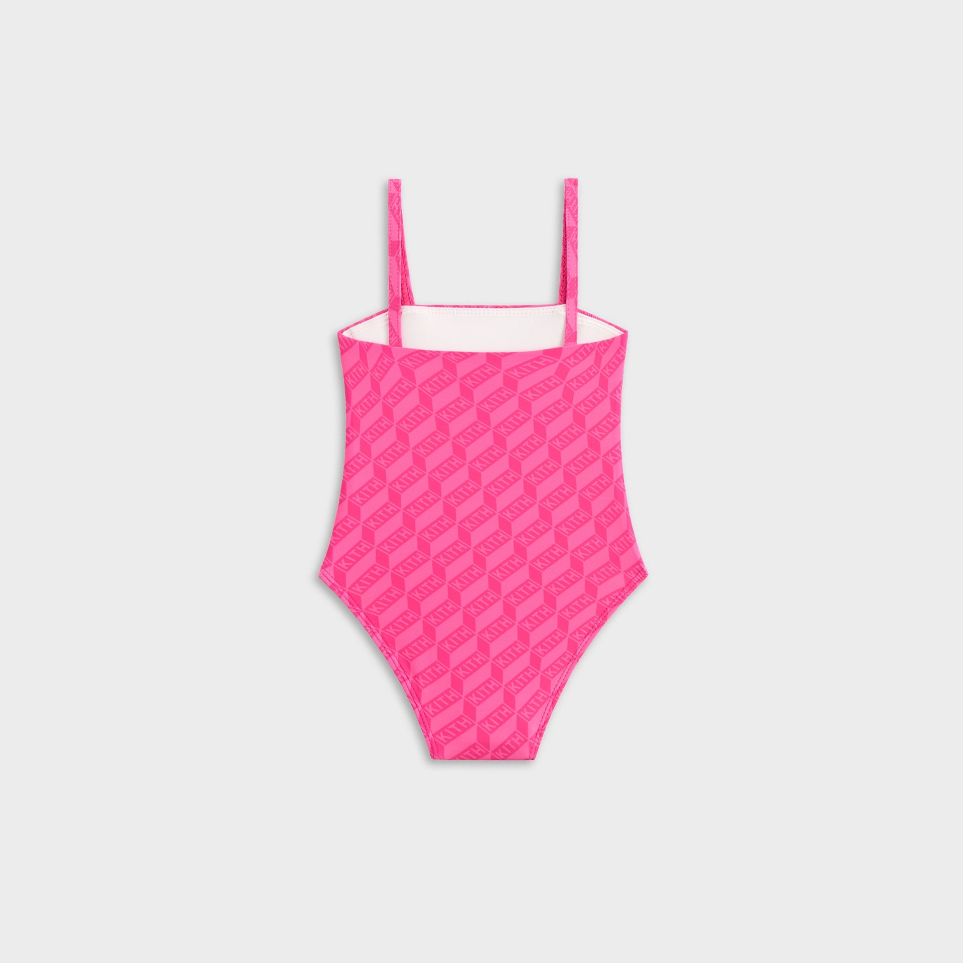 Kith Baby Monogram Audrey One-Piece Swim Suit - Zinnia