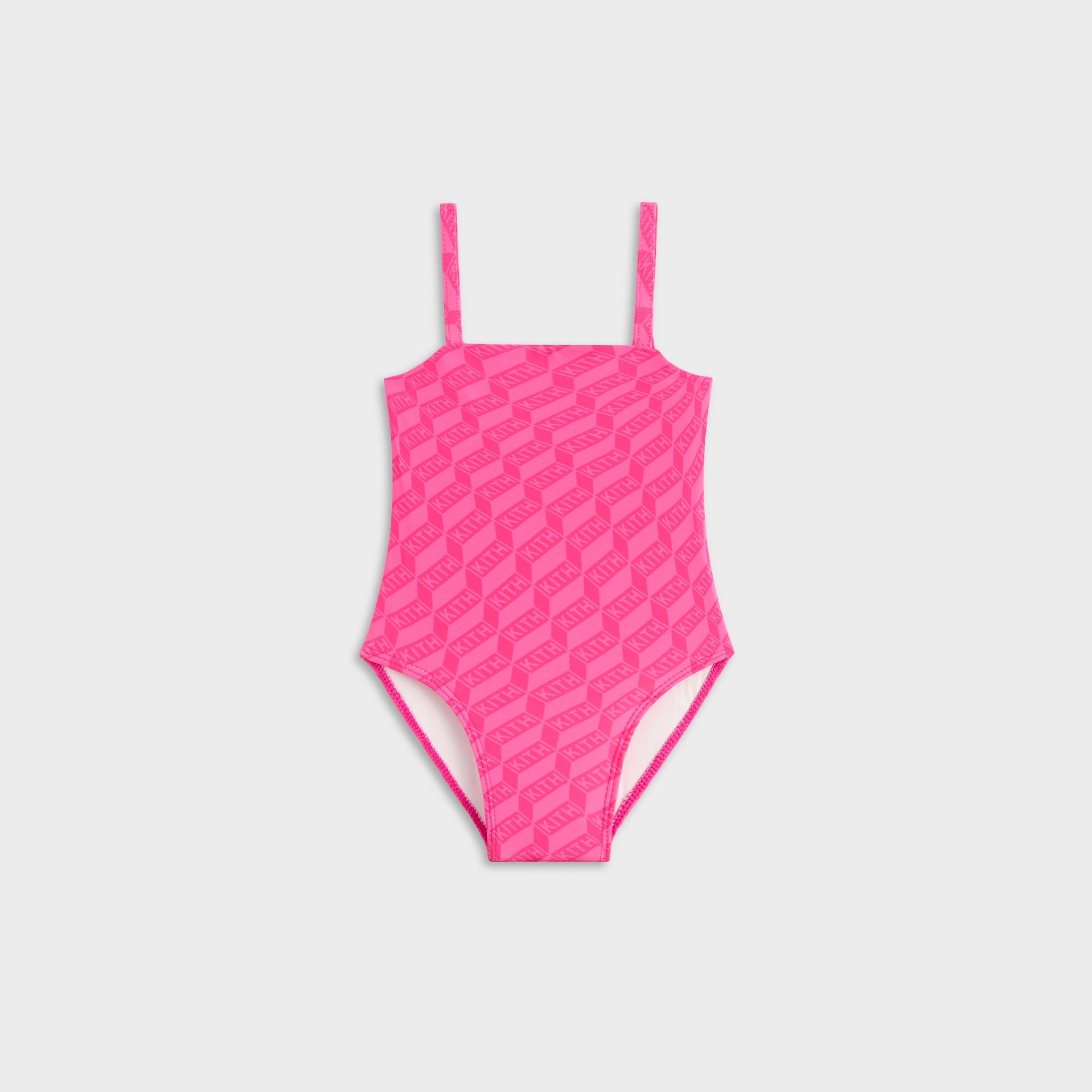 Kith Baby Monogram Audrey One-Piece Swim Suit - Zinnia