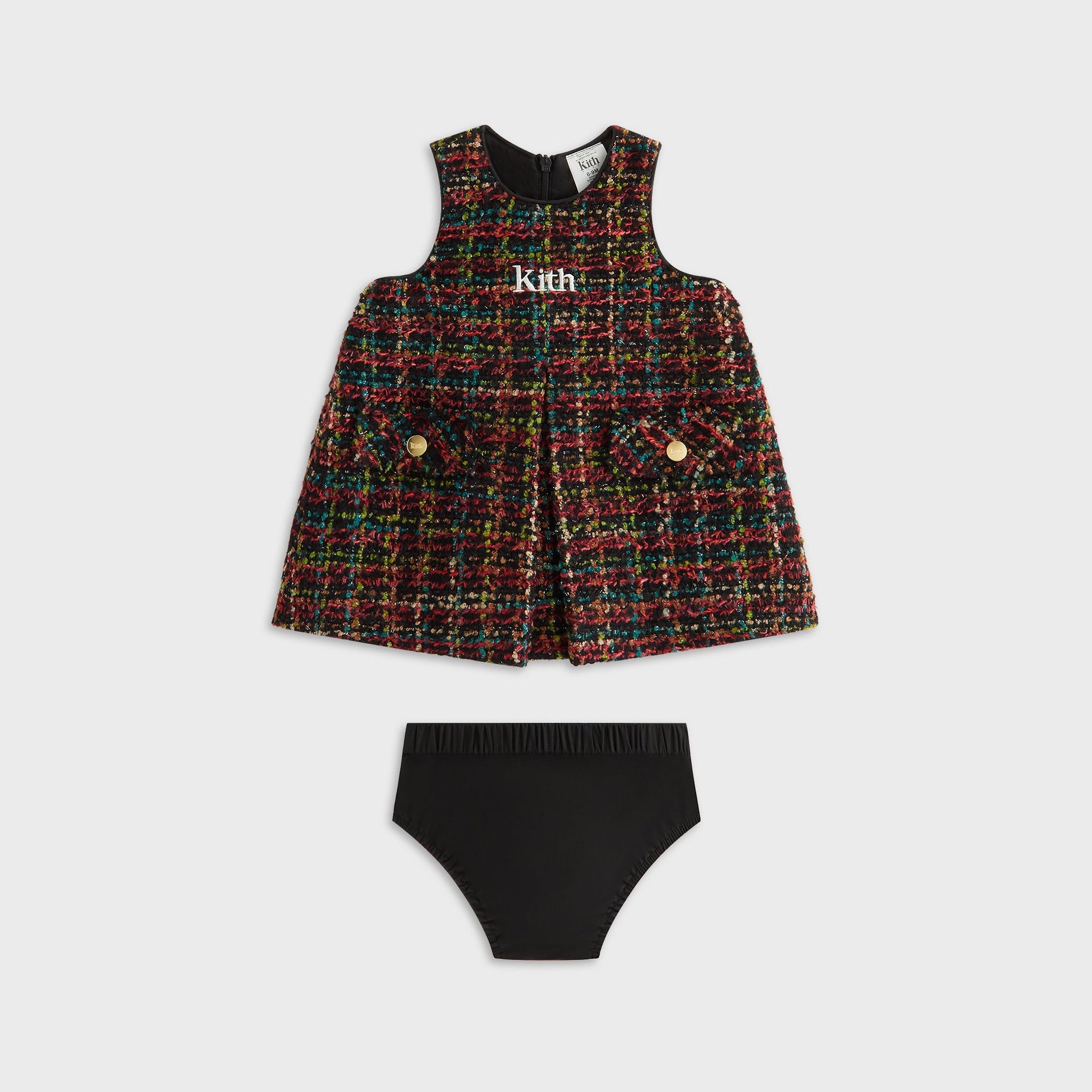 Kith Baby Novelty Textured Phoebe Dress - Black