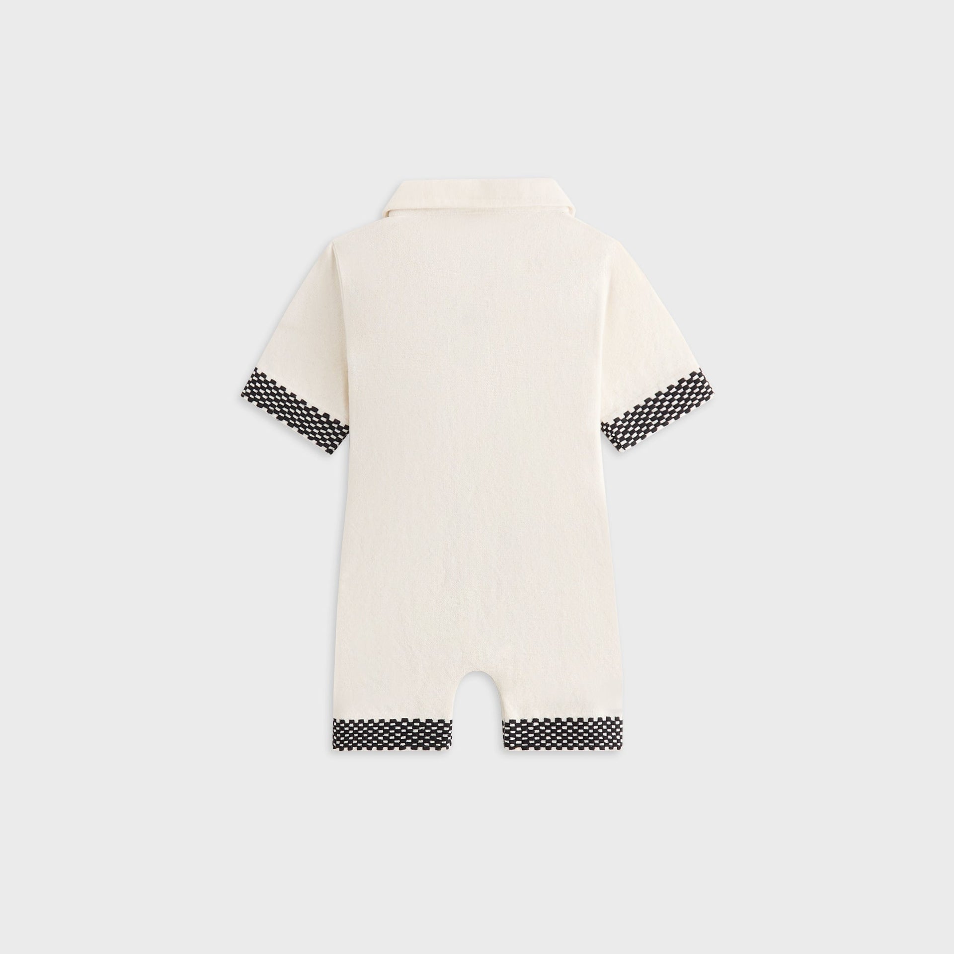 Kith Baby Textured Logo Camp Shortall - Sandrift