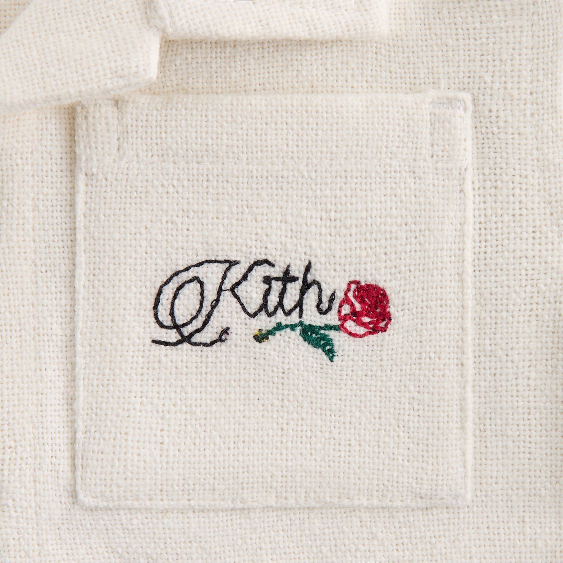 Kith Baby Textured Logo Camp Shortall - Sandrift