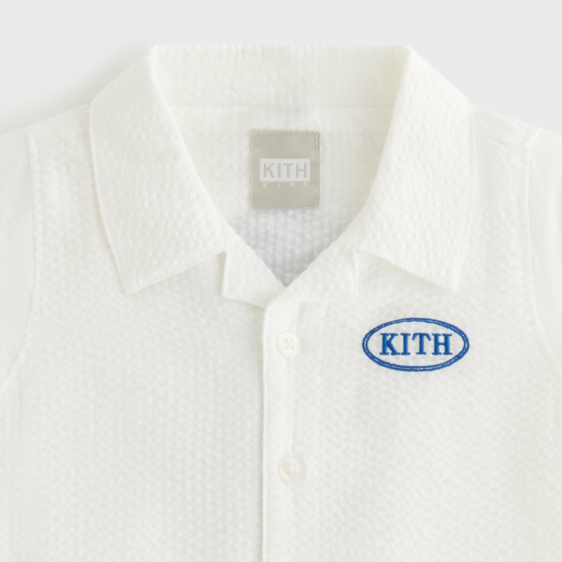 Kith Baby Seersucker Belmont Shortall - Silk