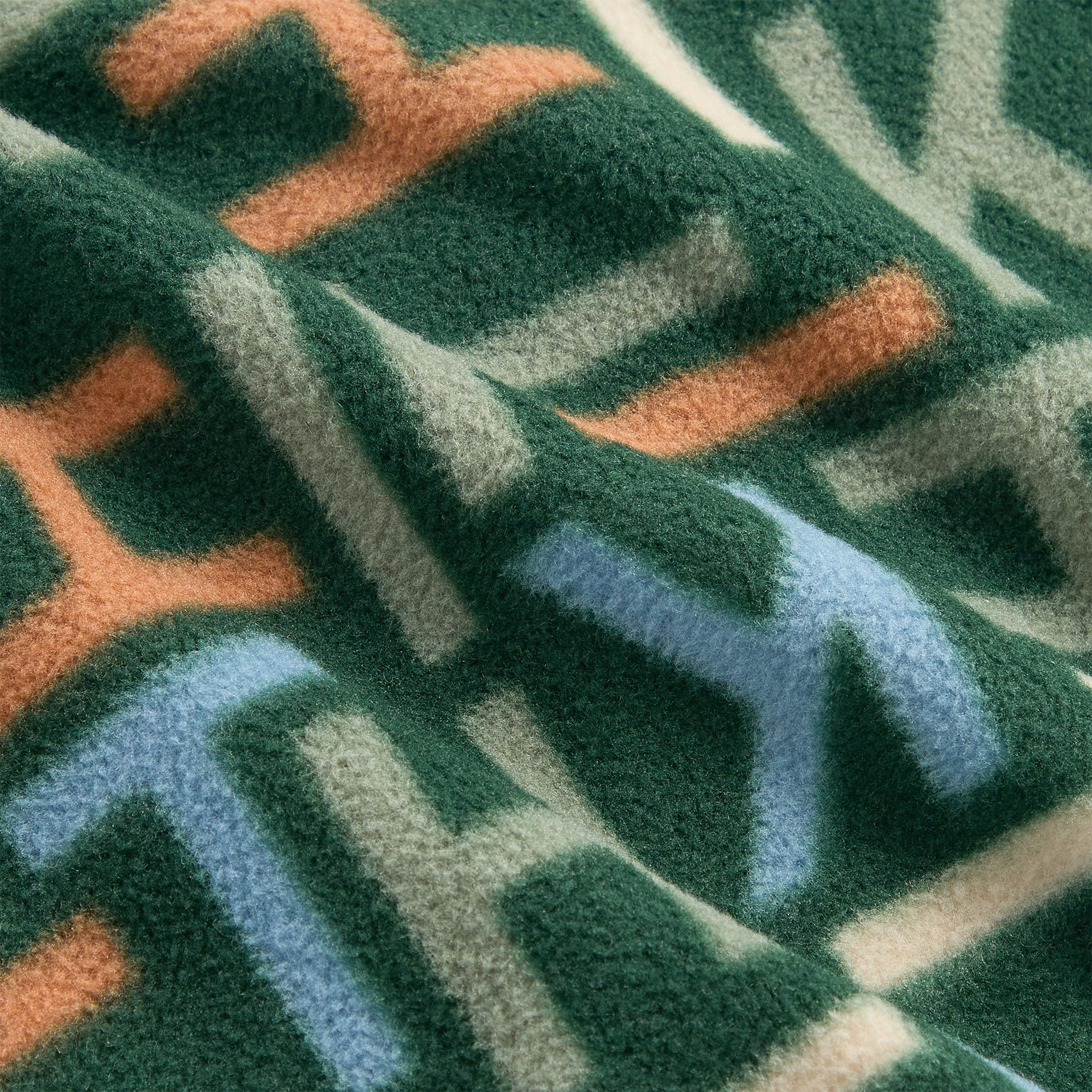 Kith Baby Monogram Polar Fleece Coverall - Stadium