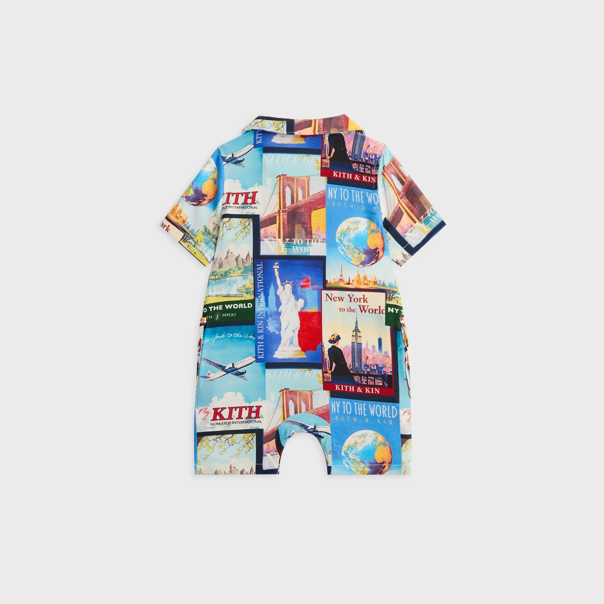 Kith Baby World Travel Printed Belmont Shortall - Nocturnal - PH