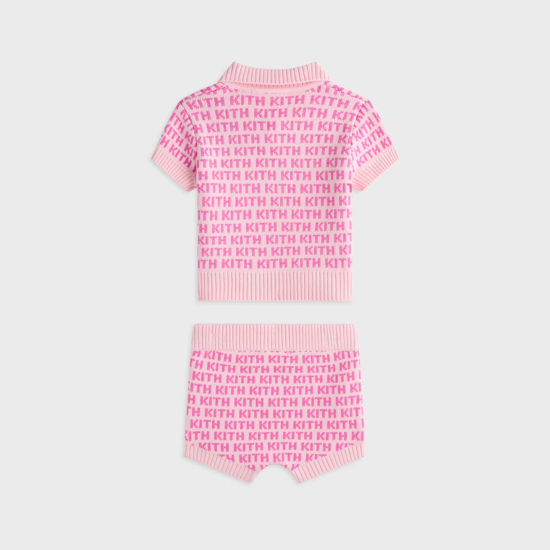 Kith Baby Monogram Polo Set - Bubble