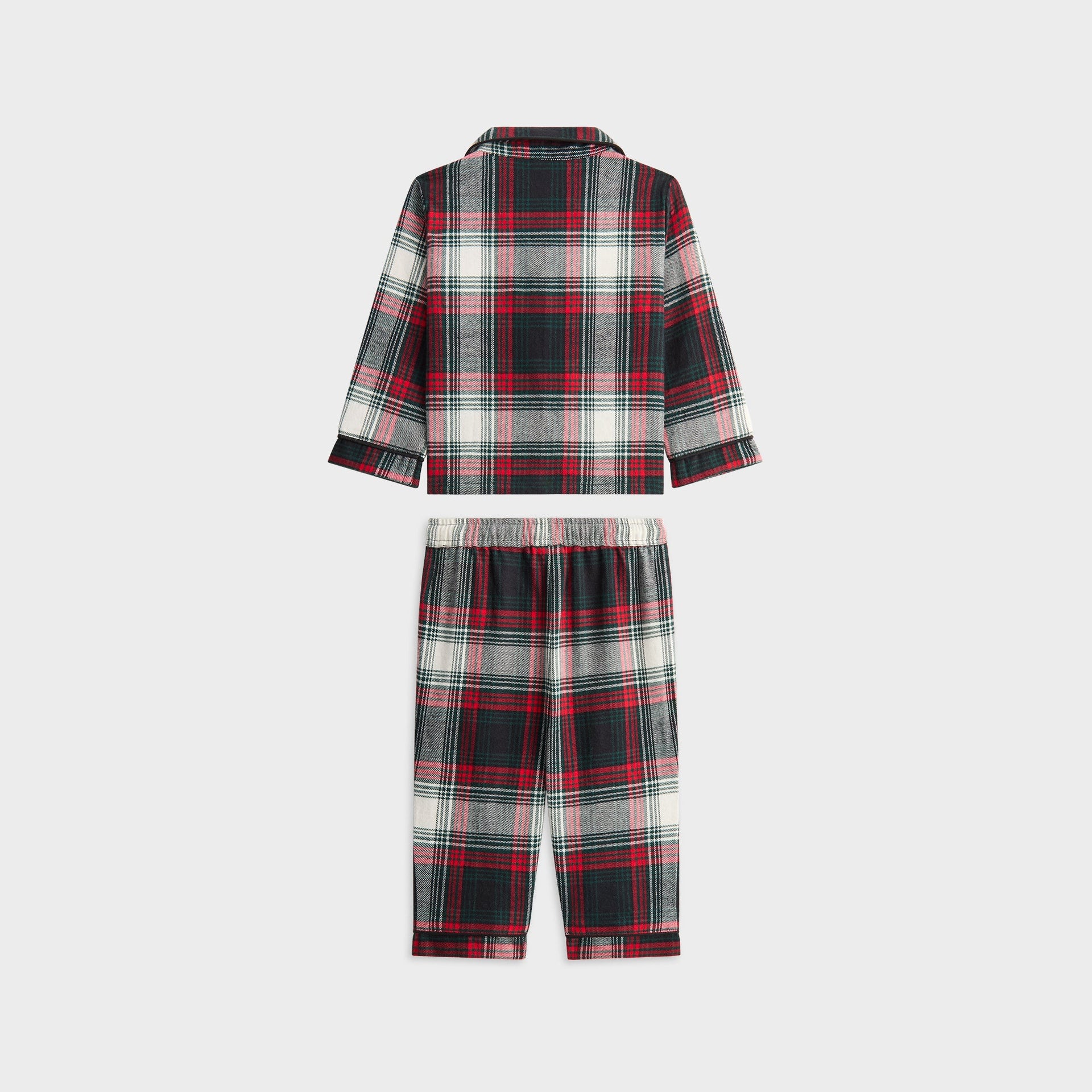 Kithmas Baby Plaid Lounge Set - Black