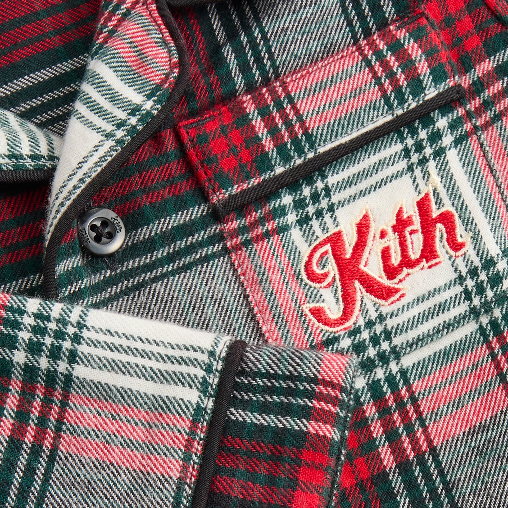 Kithmas Baby Plaid Lounge Set - Black