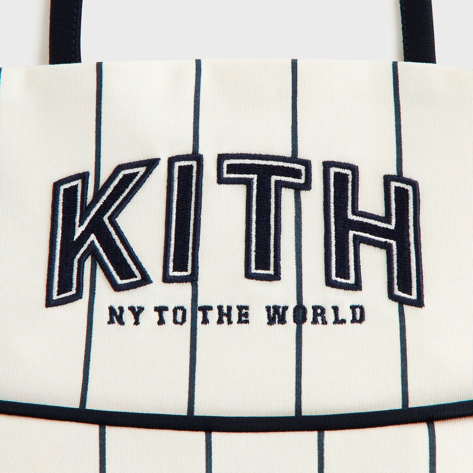 Kith Baby Pinstripe Baseball Dress Bloomer Set - Silk