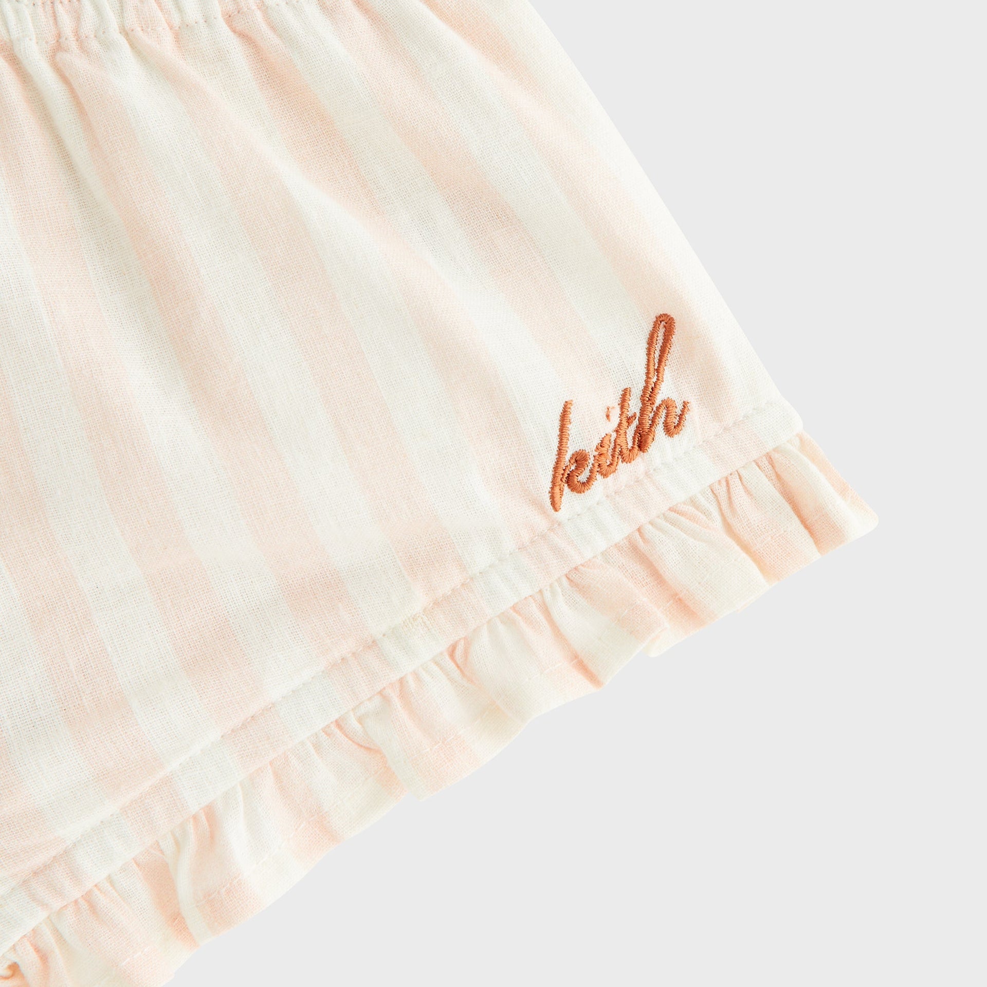 Kith Baby Embroidered Peplum Short Set - Sahara - PH