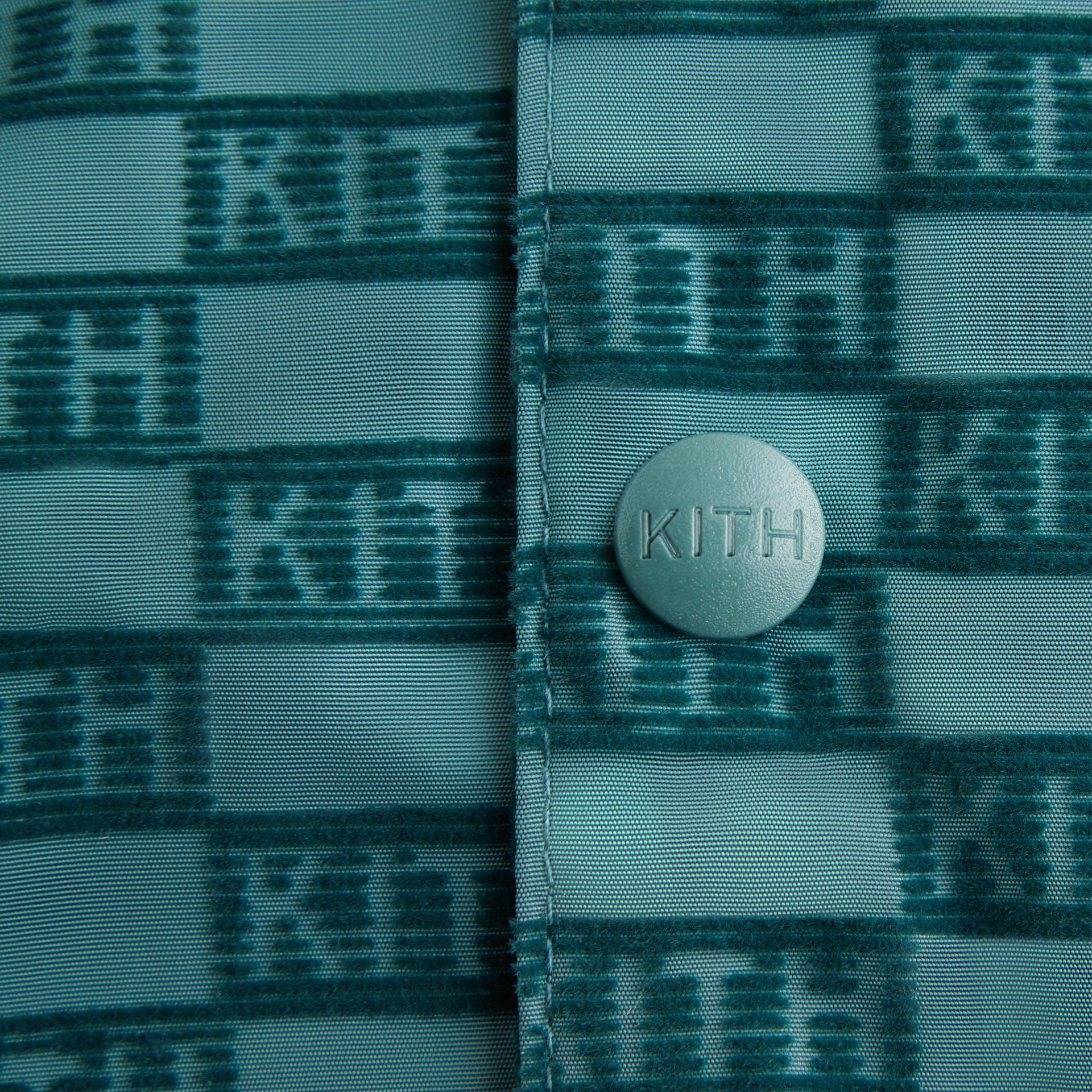 Veste de coach à capuche Kith Kids monogrammée floquée - Rythme