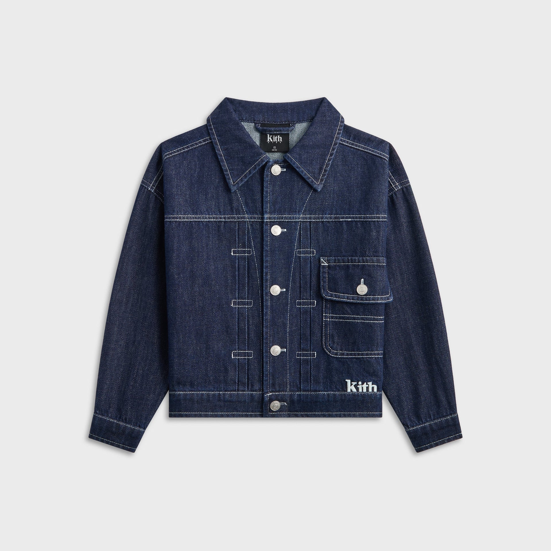 Kith Kids Alonzo II Denim Jacket - Dark Indigo - PH