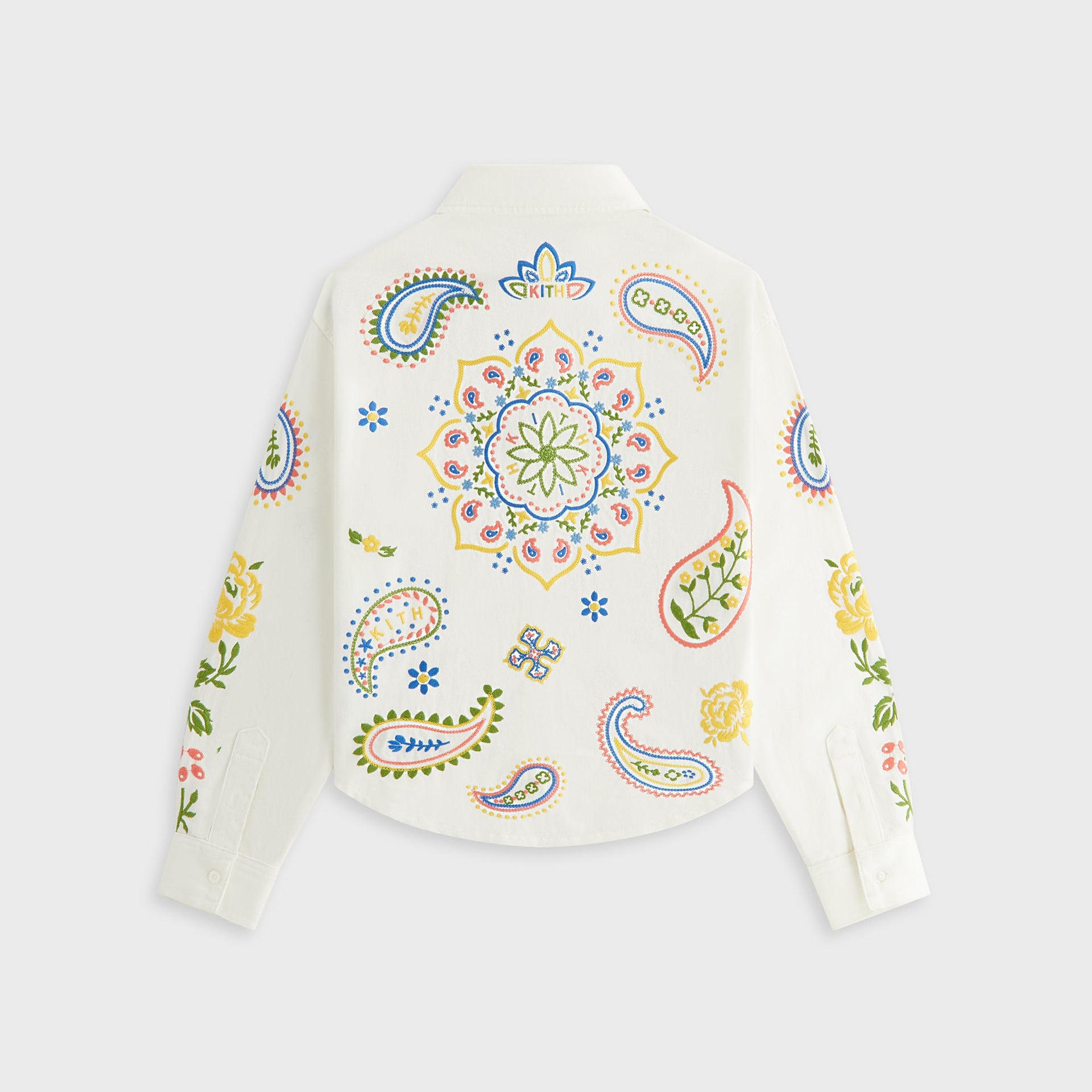 Kith Kids Floral Paisley Apollo Shirt - Silk