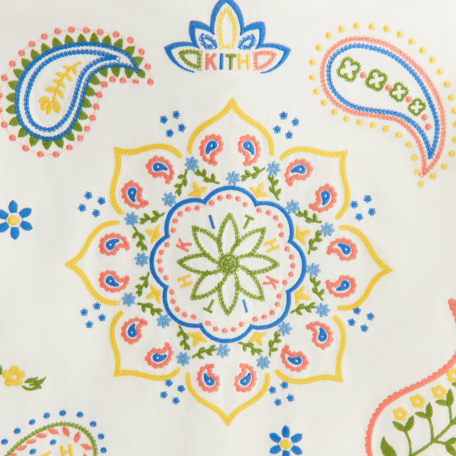 Kith Kids Floral Paisley Apollo Shirt - Silk