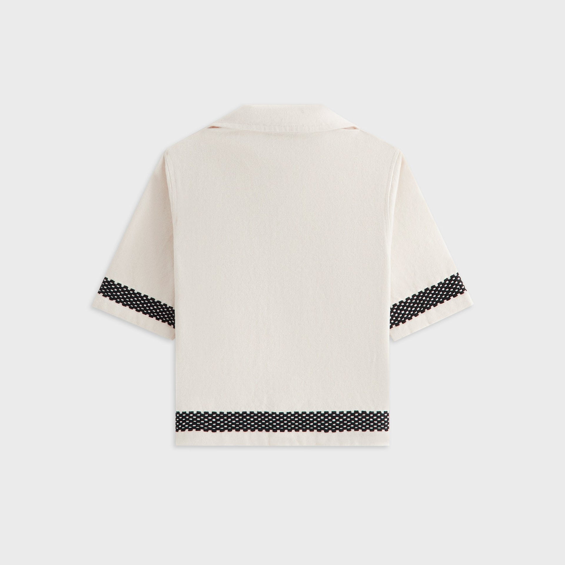 Kith Kids Novelty Logo Thompson Camp Shirt - Sandrift