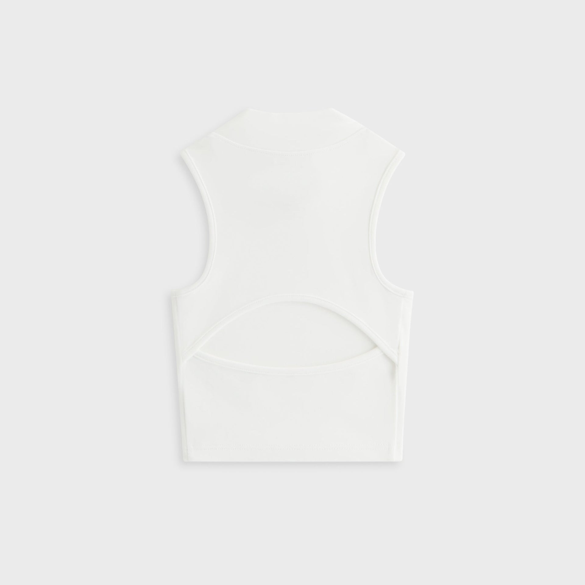 Kith Kids Jordyn Logo Mockneck Tank - White