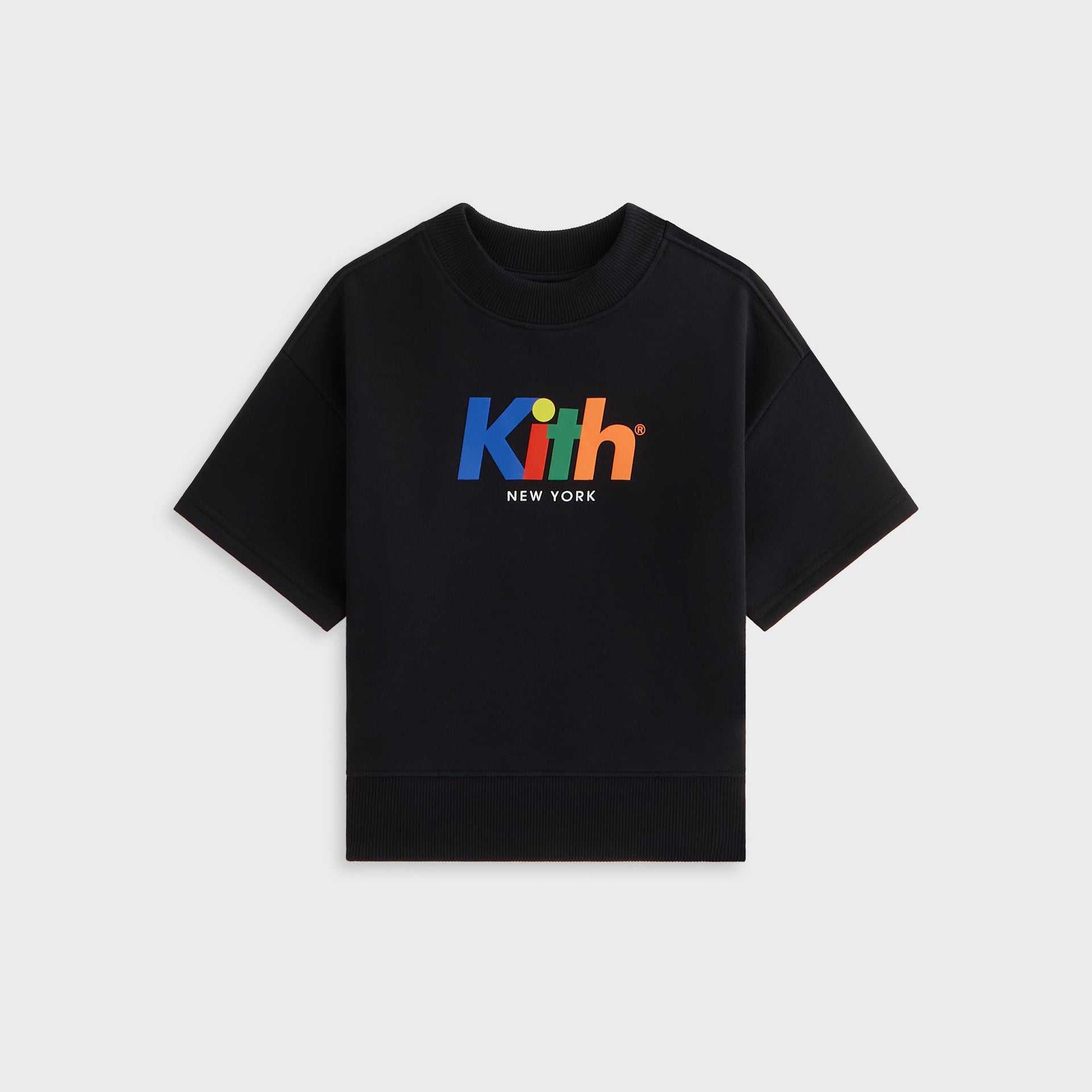 Kith Kids Nelson Short Sleeve Crewneck - Black