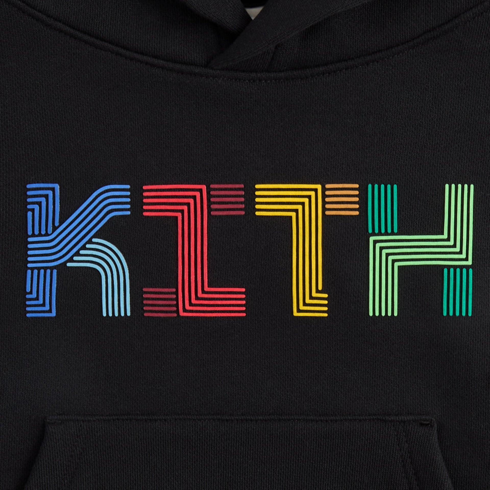 Kith Kids Pathways Sleeveless Hoodie - Black