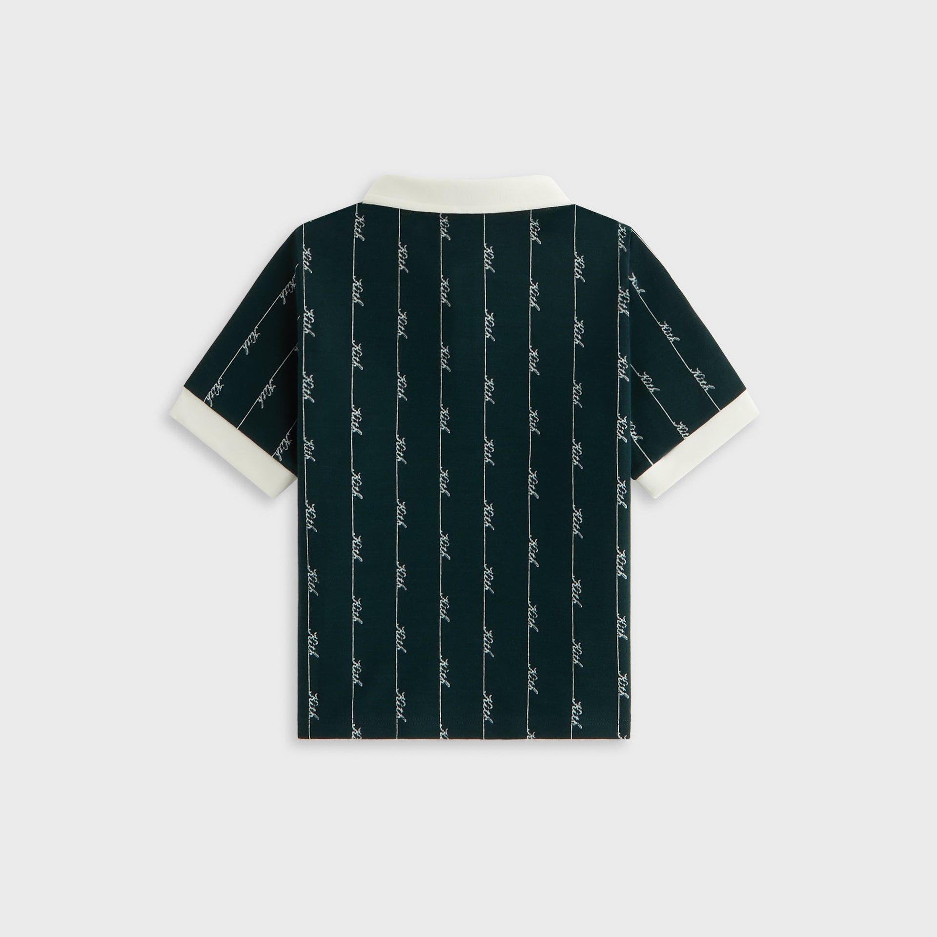 Kith Kids Script Knit Tilden Polo - Stadium