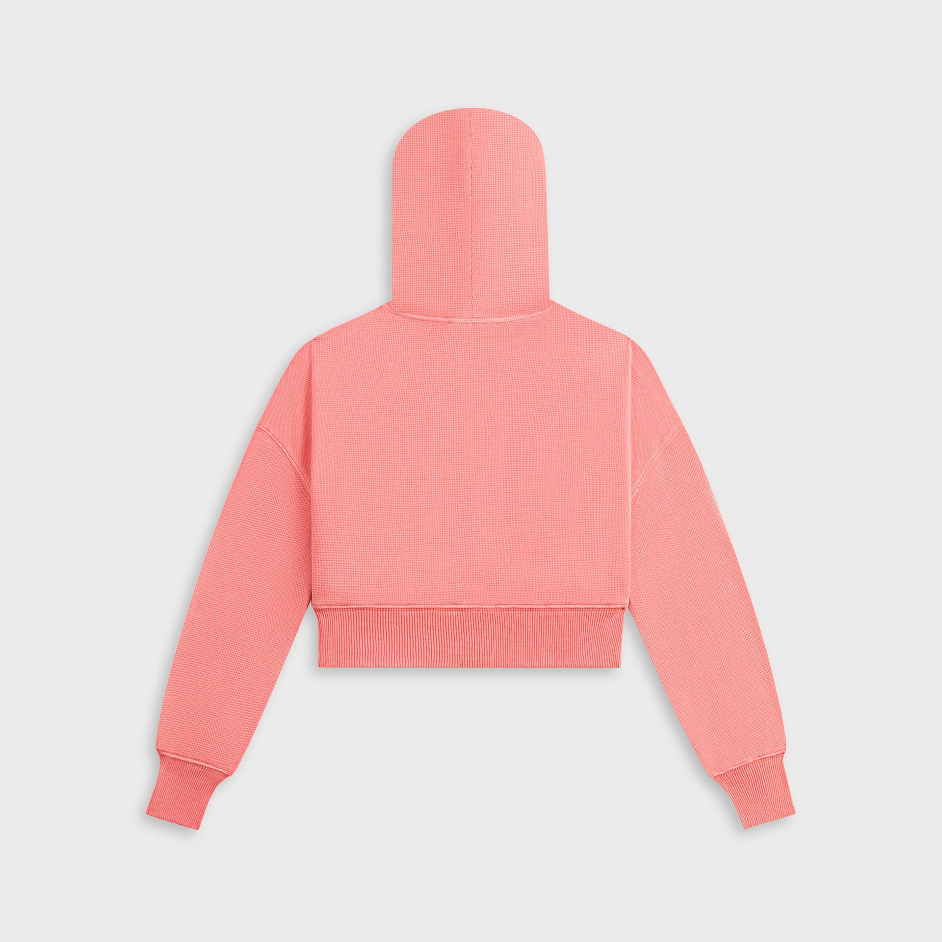 Kith Kids Waffle Fallon Quarter Zip Hoodie - Dawn