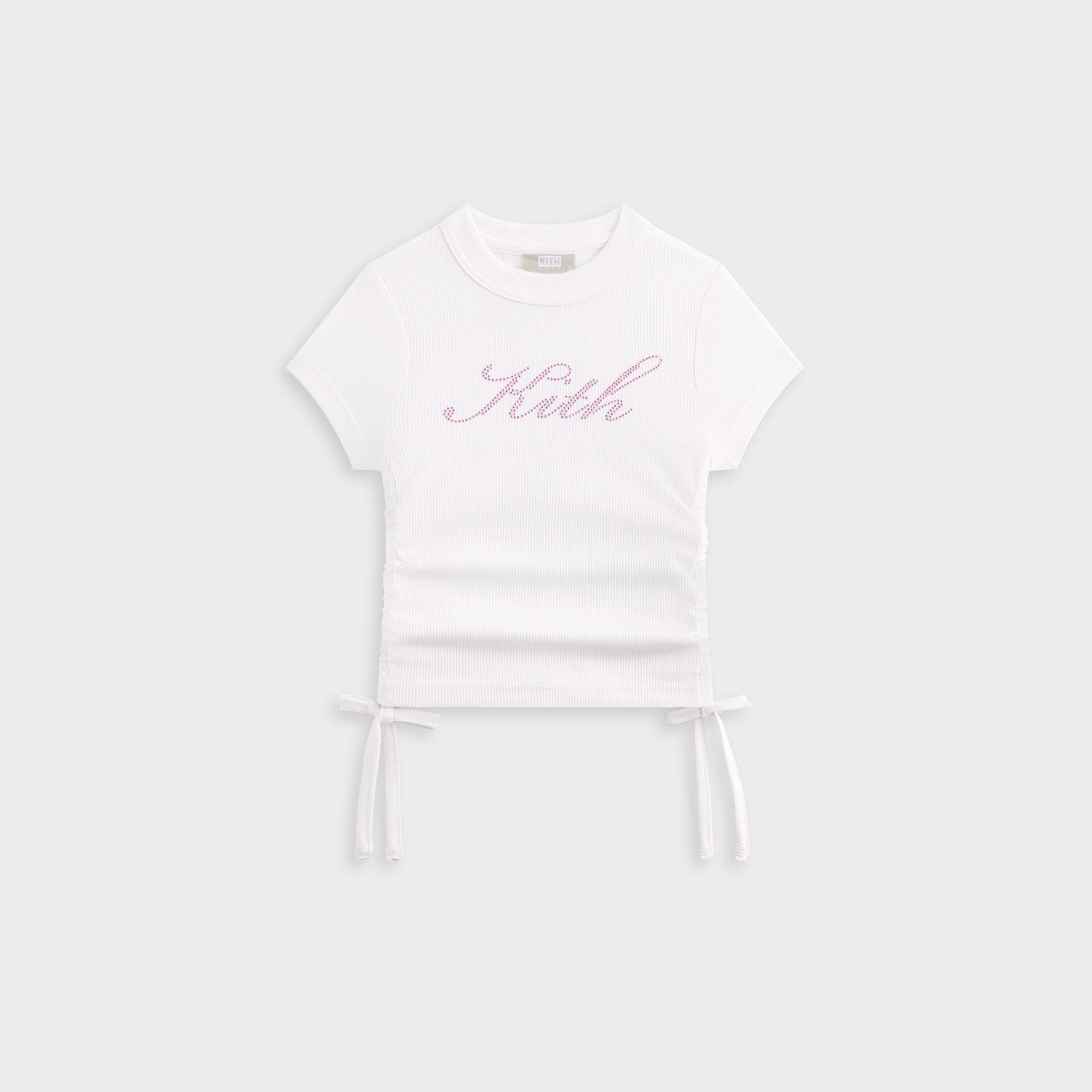 Kith Kids Ruched Mulberry Tee - White