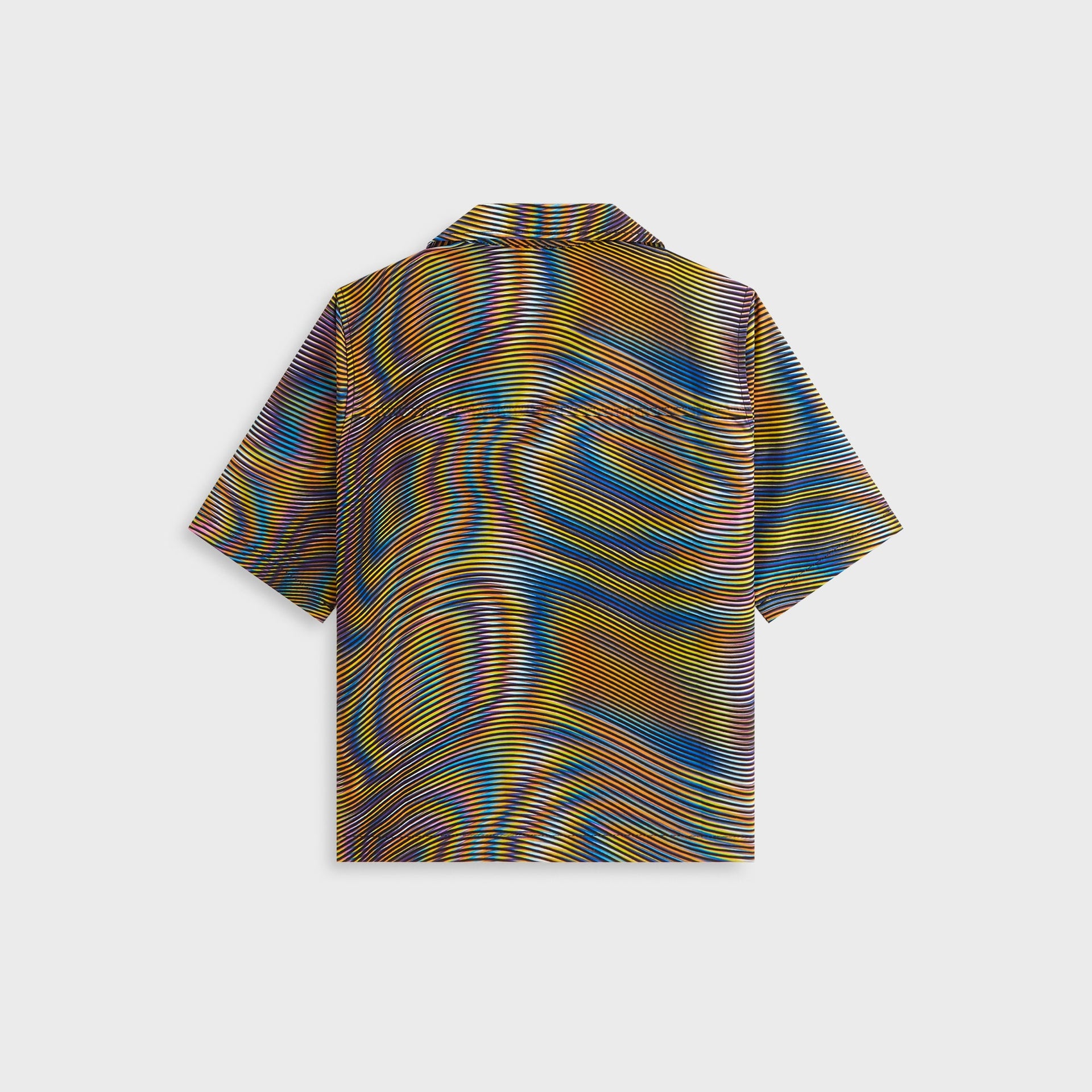 Kith Kids Moire Camp Shirt - Black