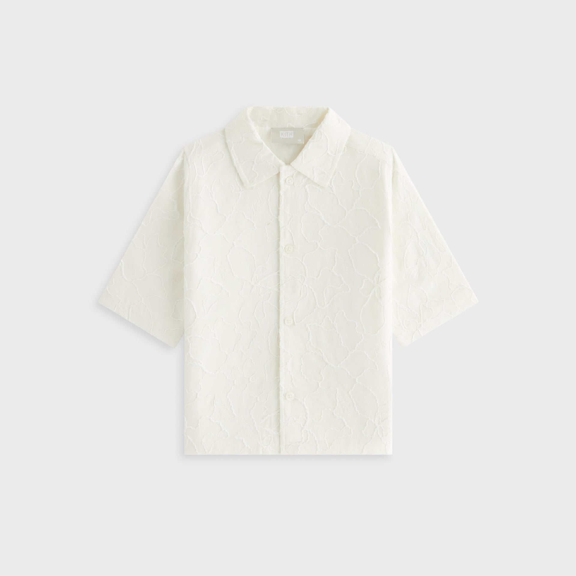 Kith Kids Iris Bennet Camp Shirt - Sandrift
