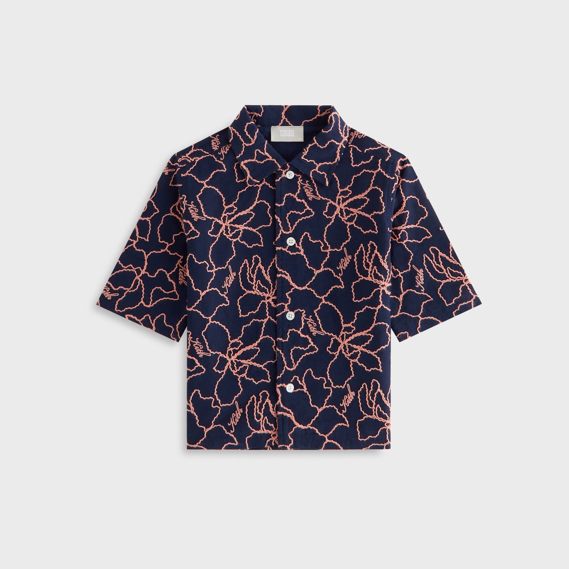 Kith Kids Iris Bennet Camp Shirt - Nocturnal