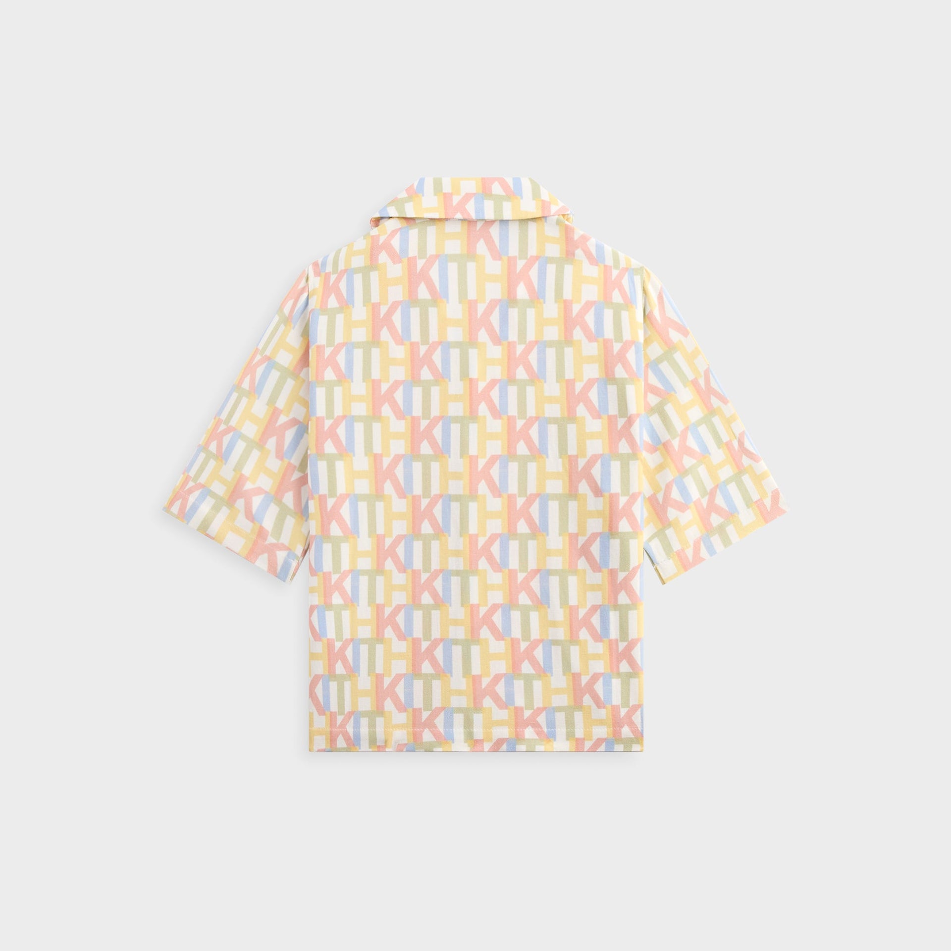Kith Kids Monogram Thompson Camp Shirt - Silk