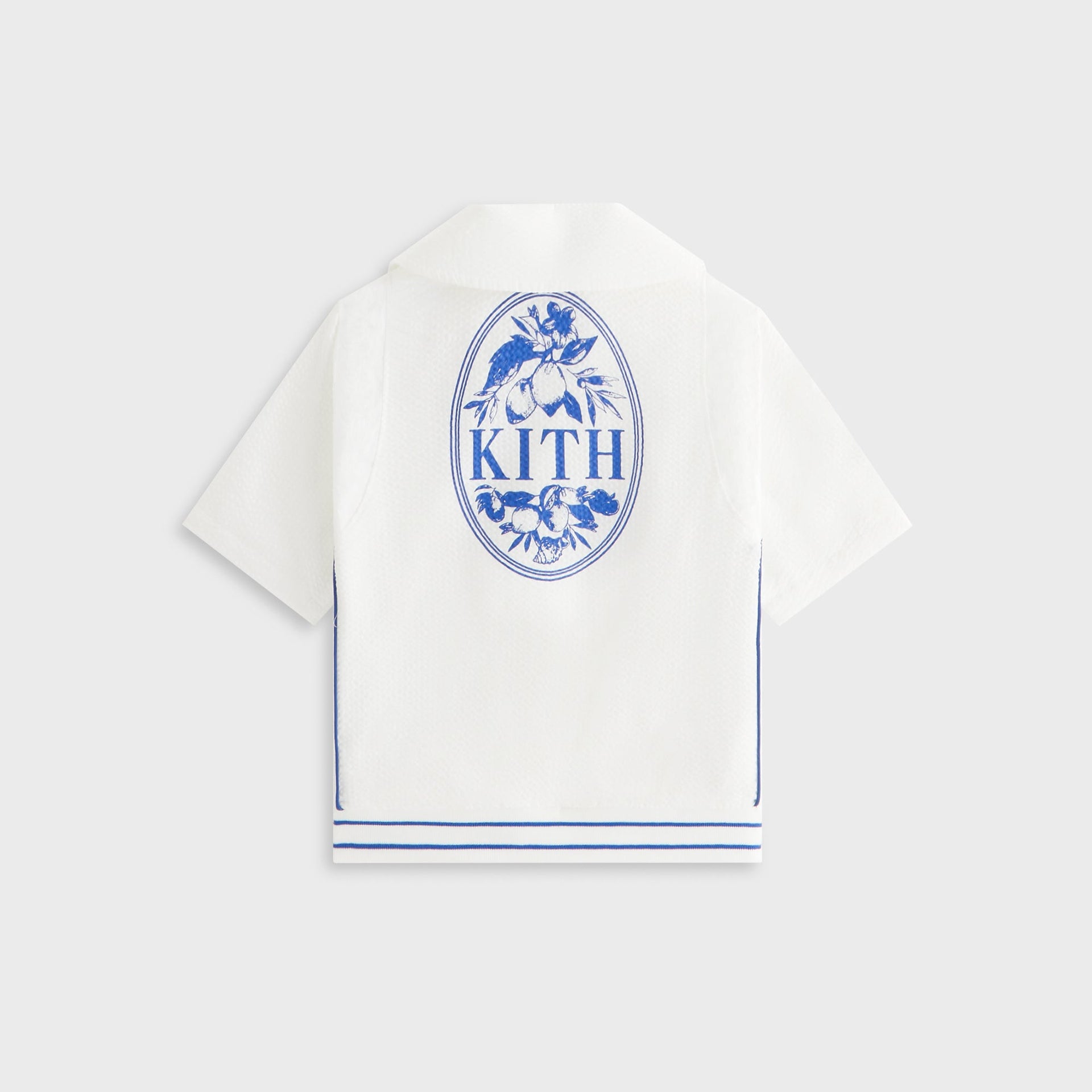 Kith Kids Seersucker Landon Souvenir Shirt - Silk