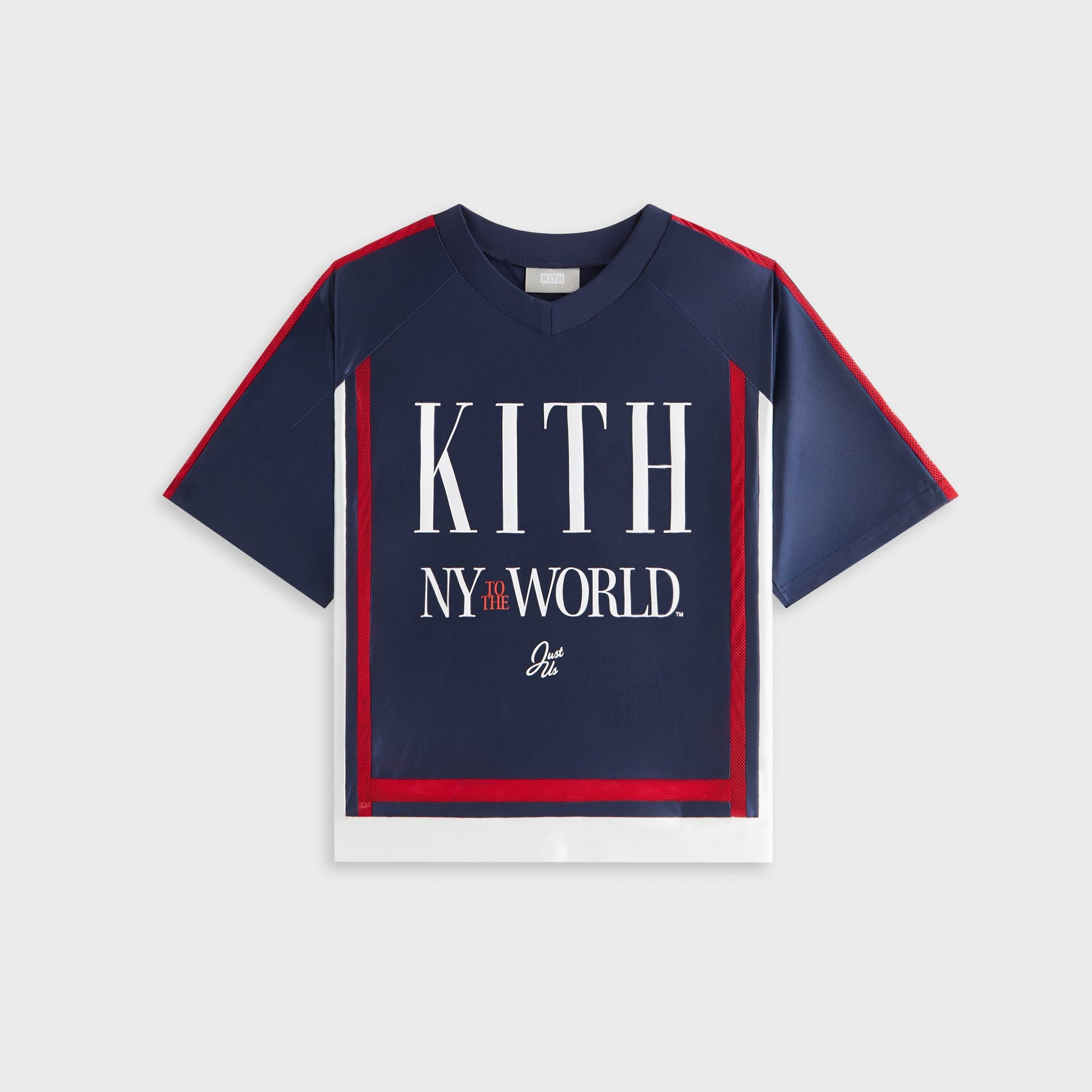 Kith Kids NY to the World Faille Leon Jersey - Nocturnal