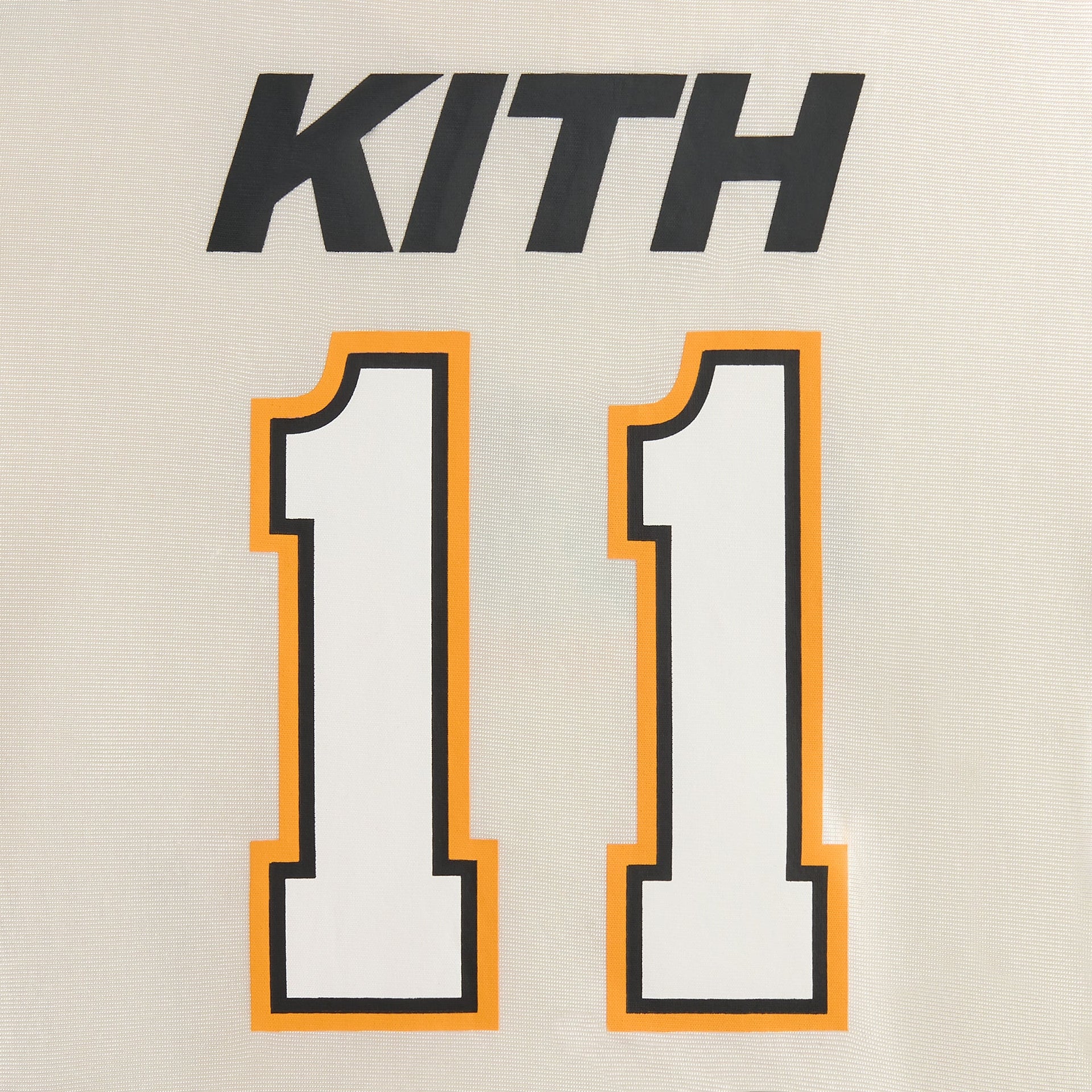 Kith Kids NY to the World Unisphere Faille Crop Jersey - Sandrift