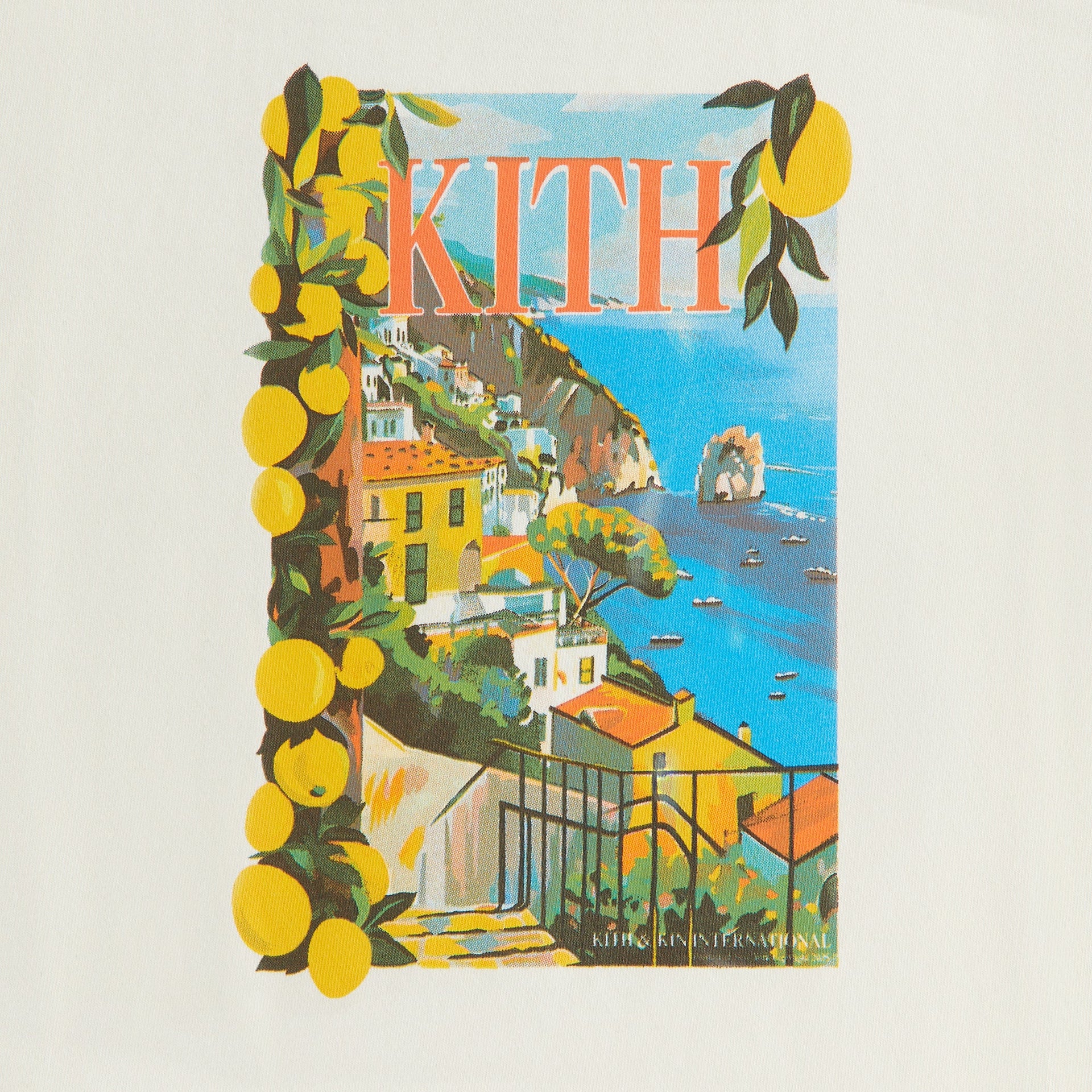 Kith Kids Vacation Souvenir Tee - Silk