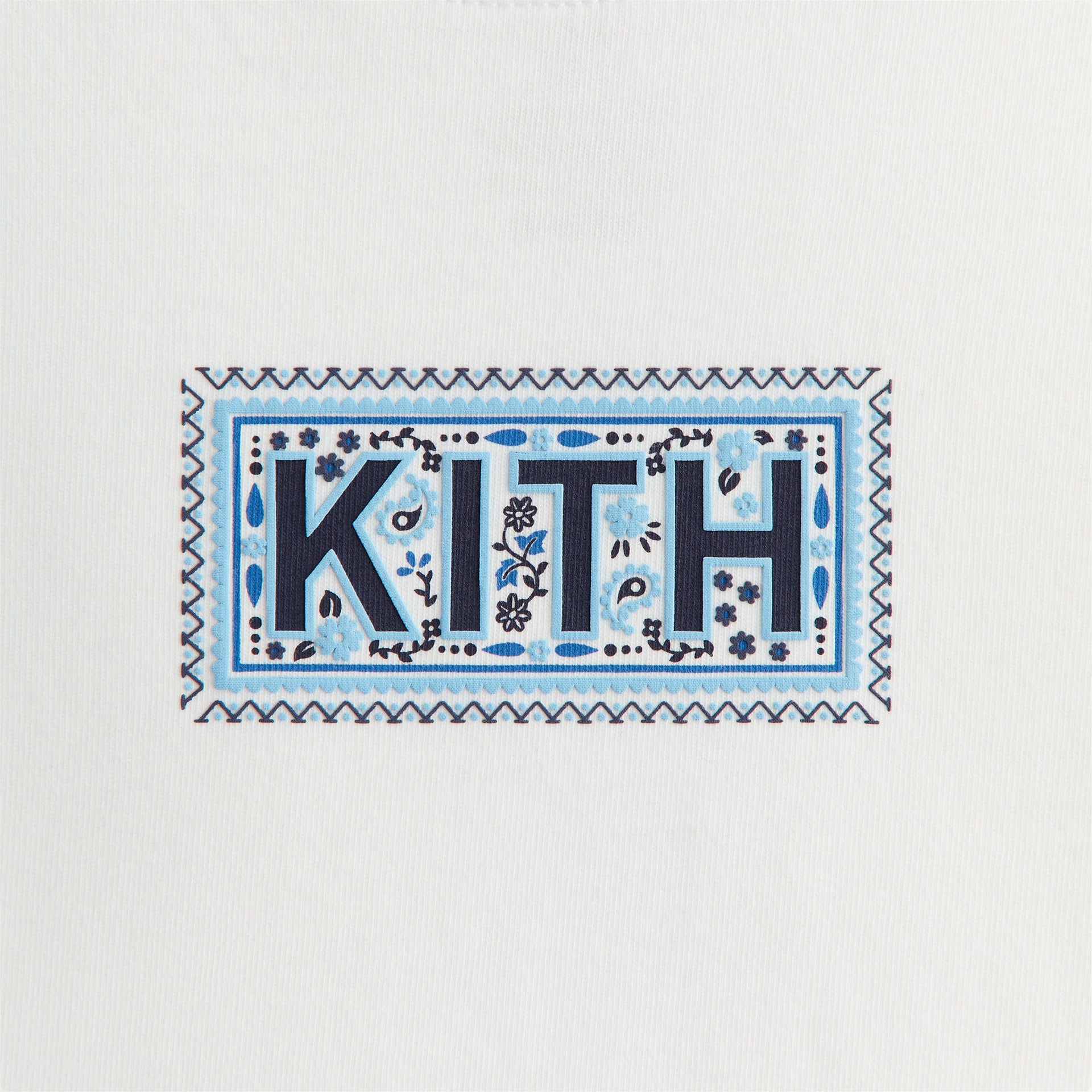 Kith Kids Needlepoint Tee - White