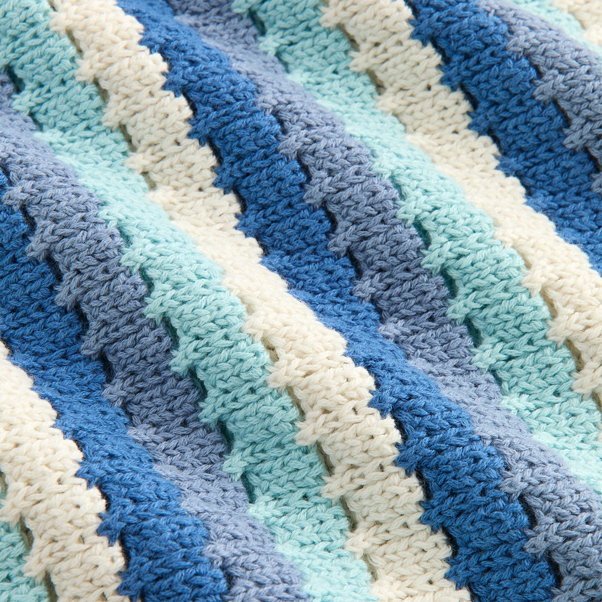 Kith Kids Open Knit Pullover Polo - Blue Skies