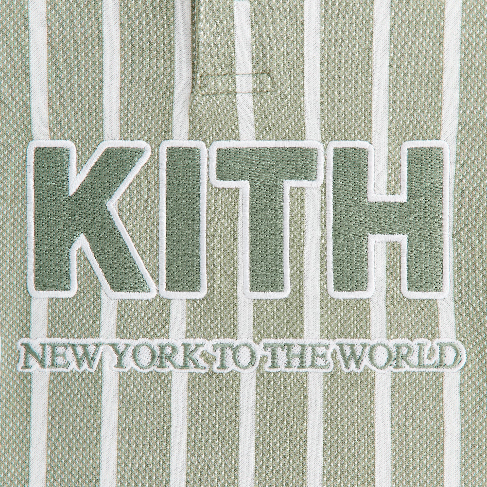 Kith Kids Birdseye Pearson Henley Pullover - Spear