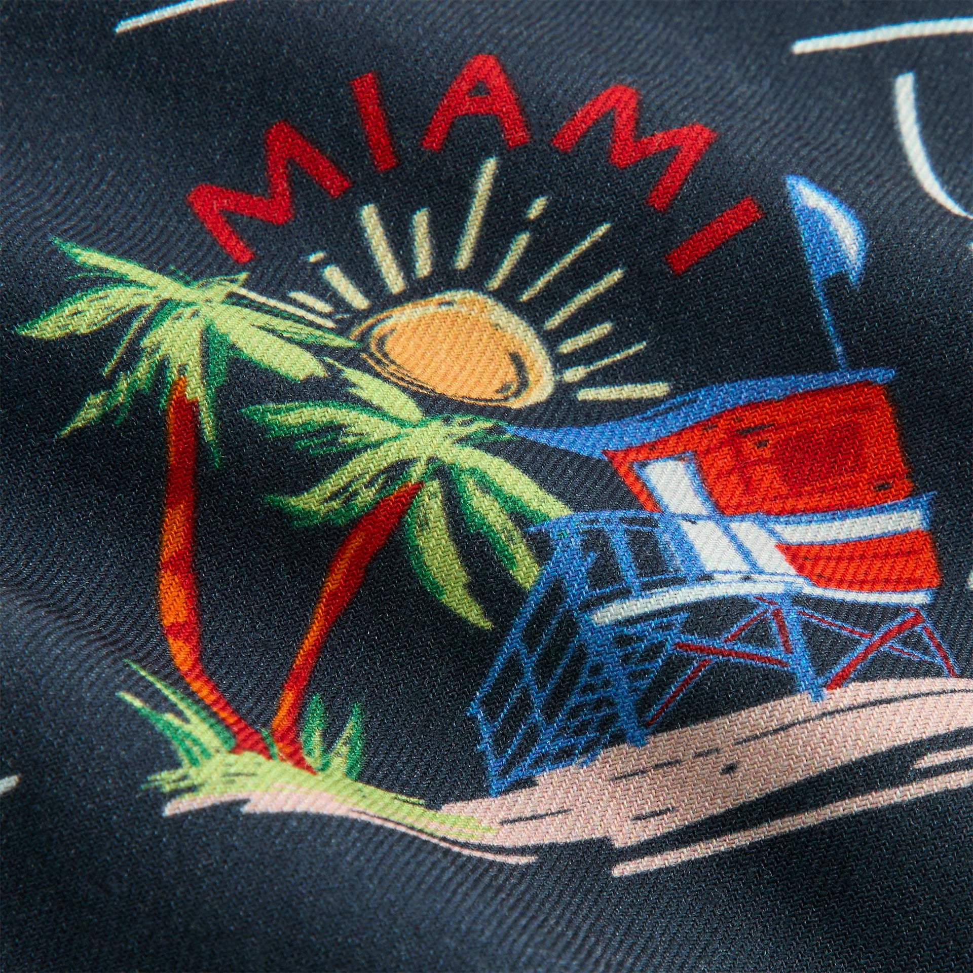 Kith Kids Souvenir Stamp Thompson Camp Shirt - Nocturnal