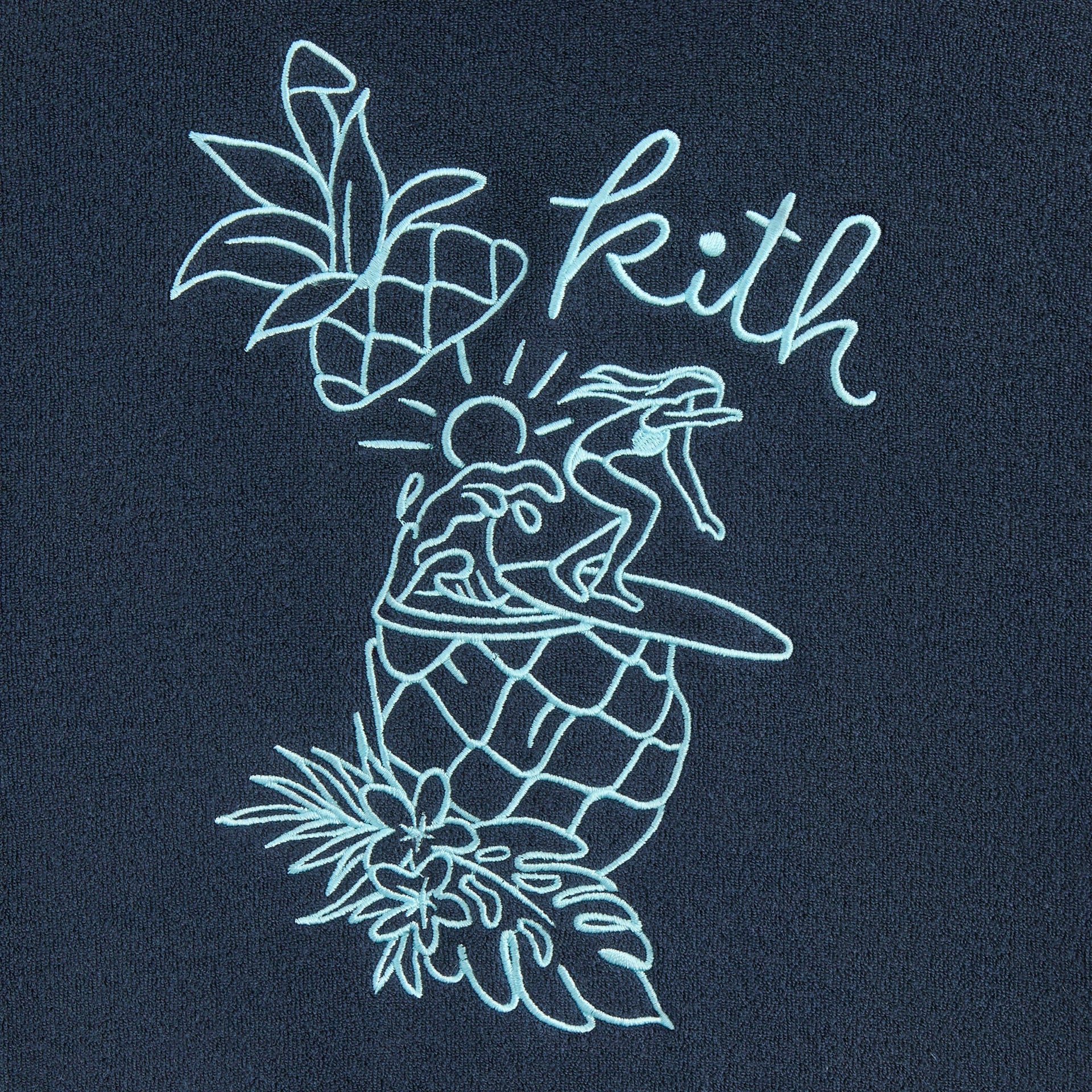 Kith Kids Novelty Terry Camp Shirt - Nocturnal