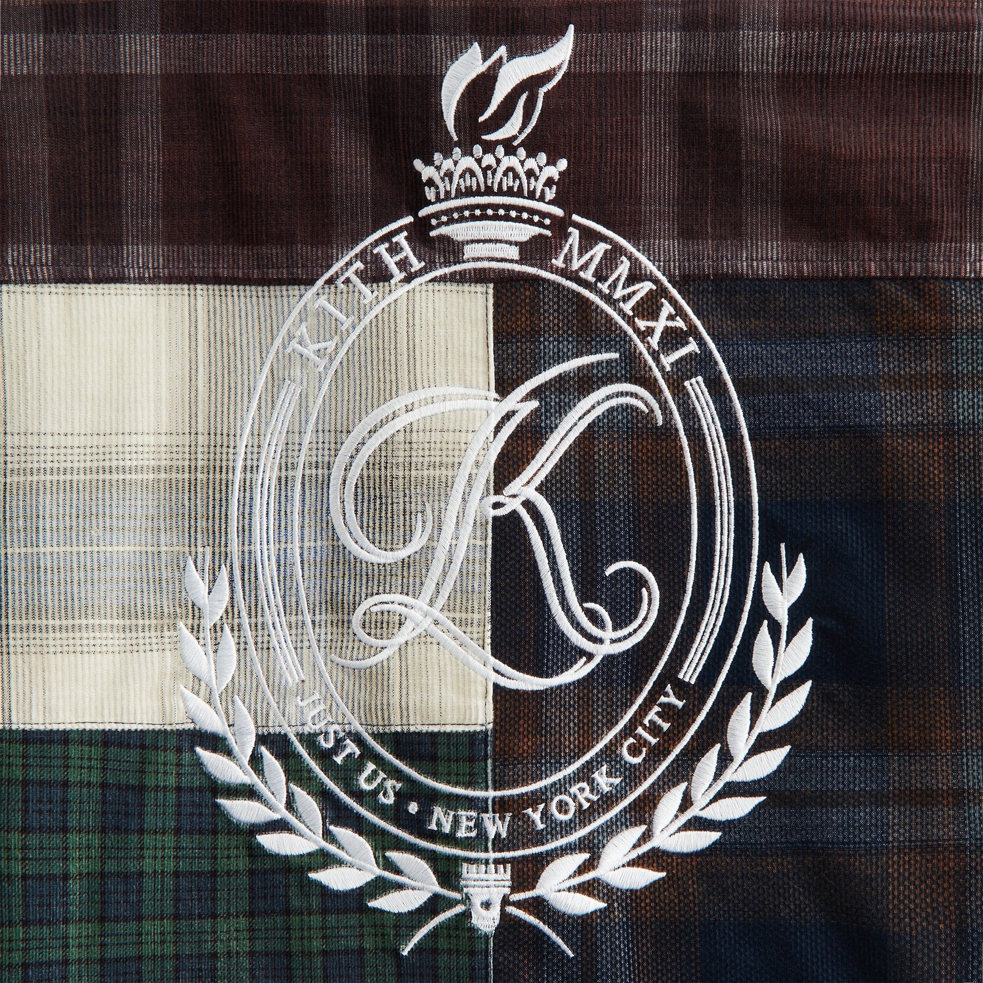 Kith Kids Textured Patchwork Apollo Shirt - Multi