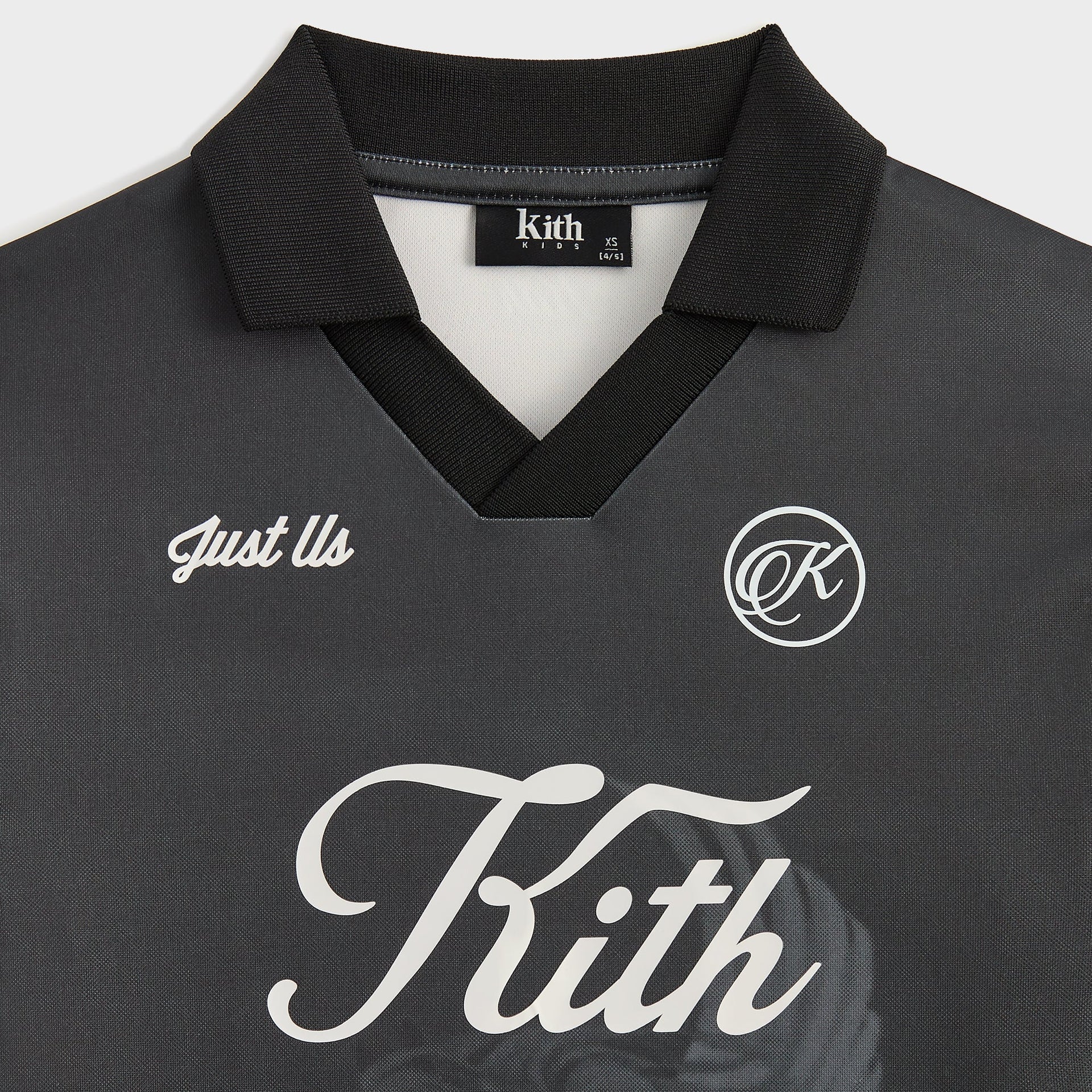 Kith Kids Printed Pegasus Soccer Top - Black