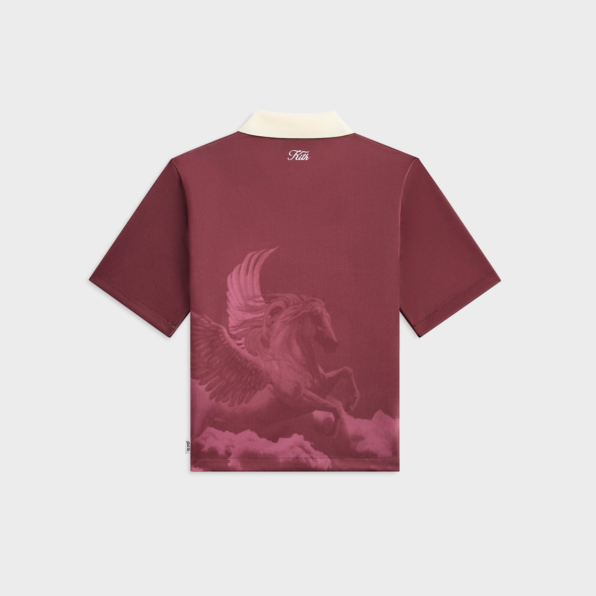 Kith Kids Printed Pegasus Soccer Top - Magma
