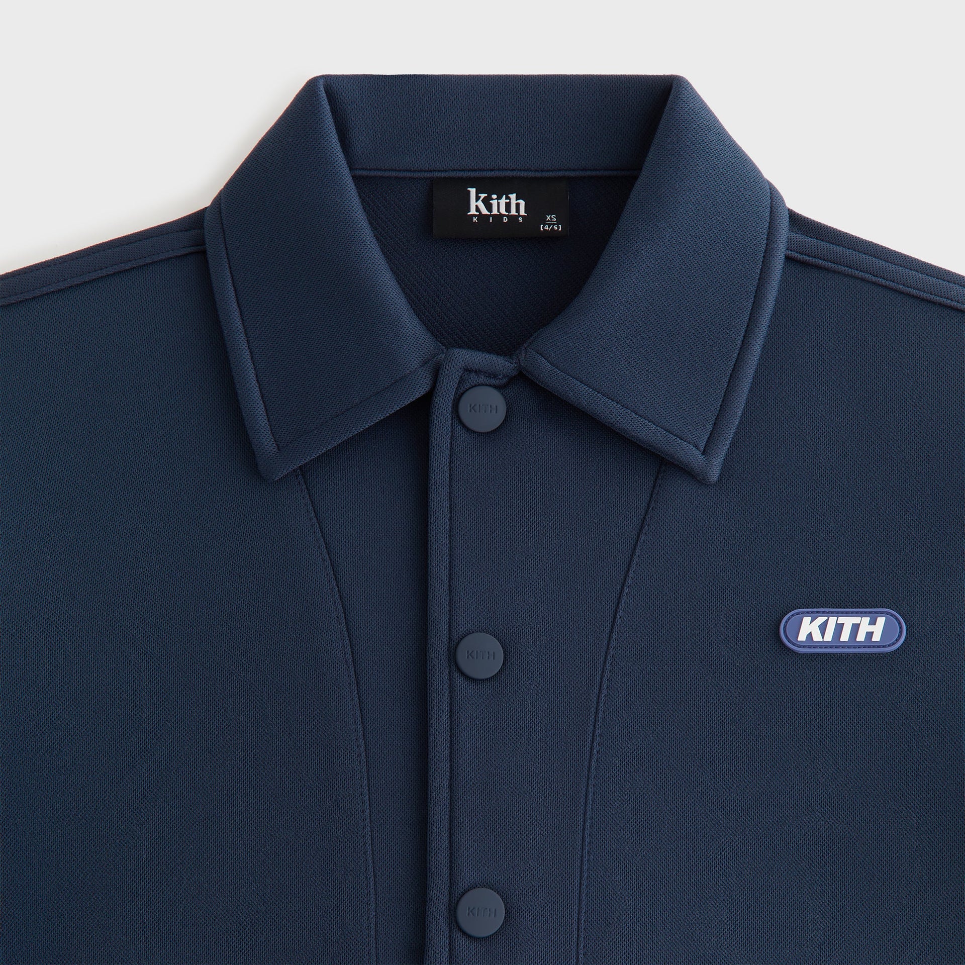 Kith Kids Blocked Woodpoint Shirt - Nocturnal