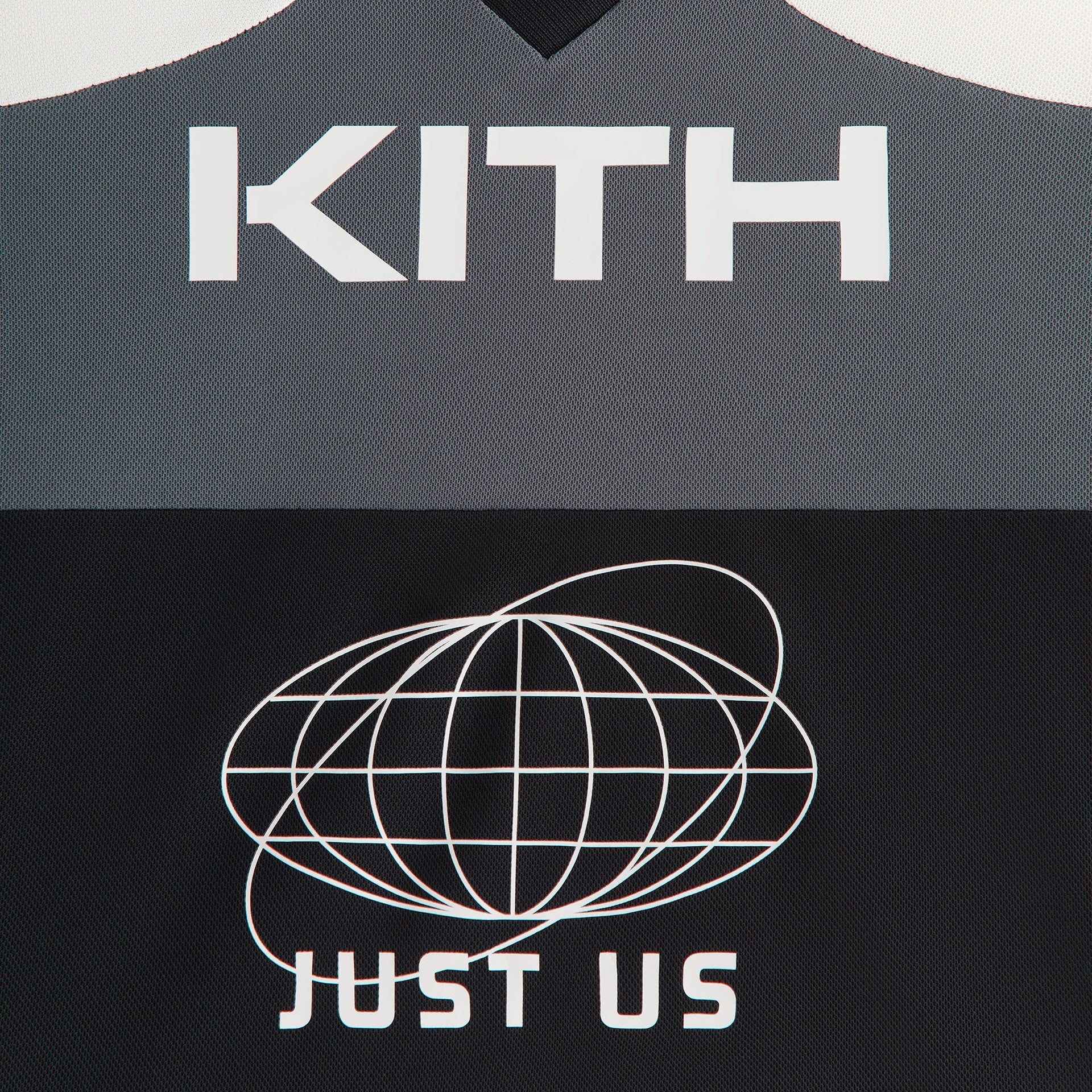 Kith Kids Just Us Blocked Malik Jersey - Black