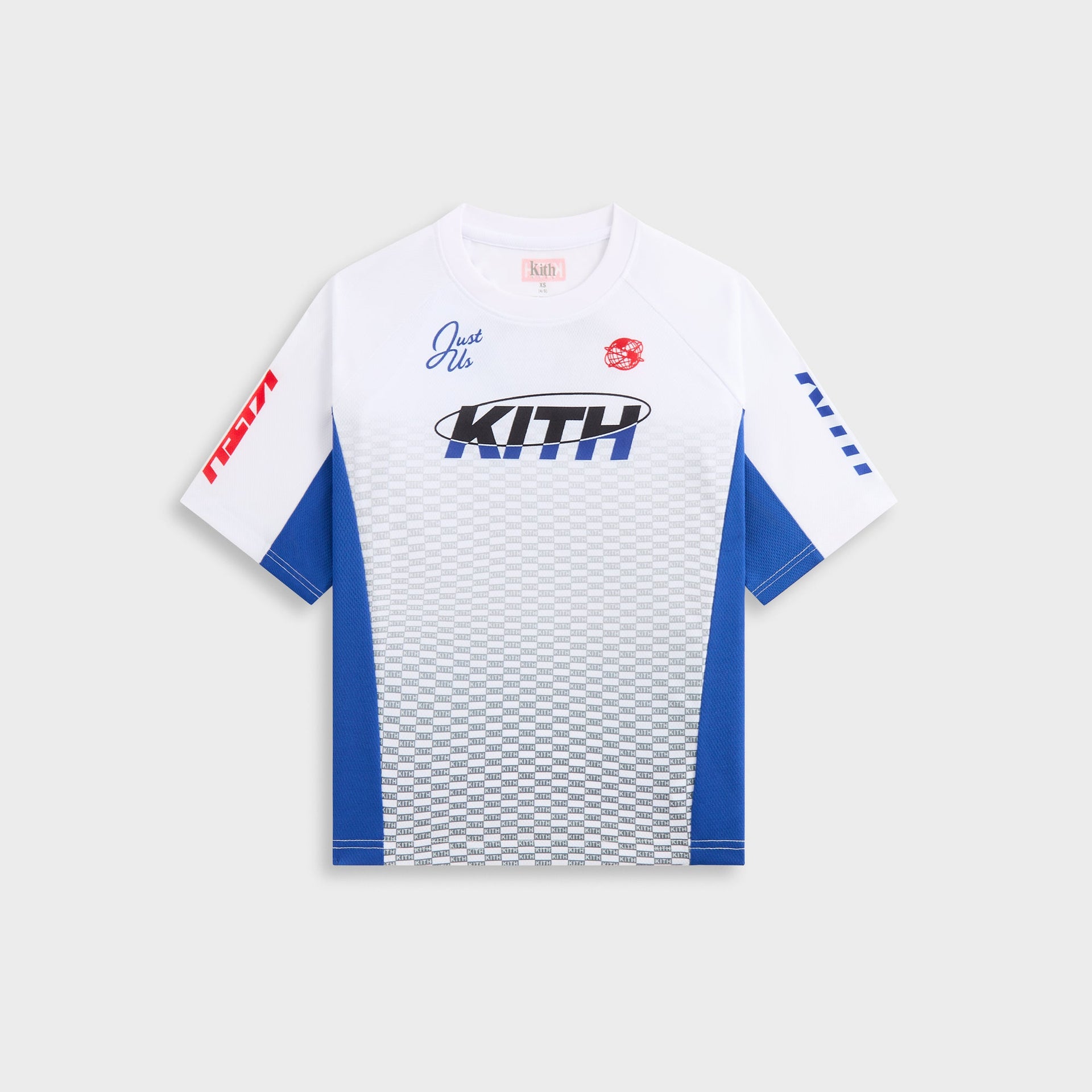 Kith Kids Moto Raglan Bishop Tee - White