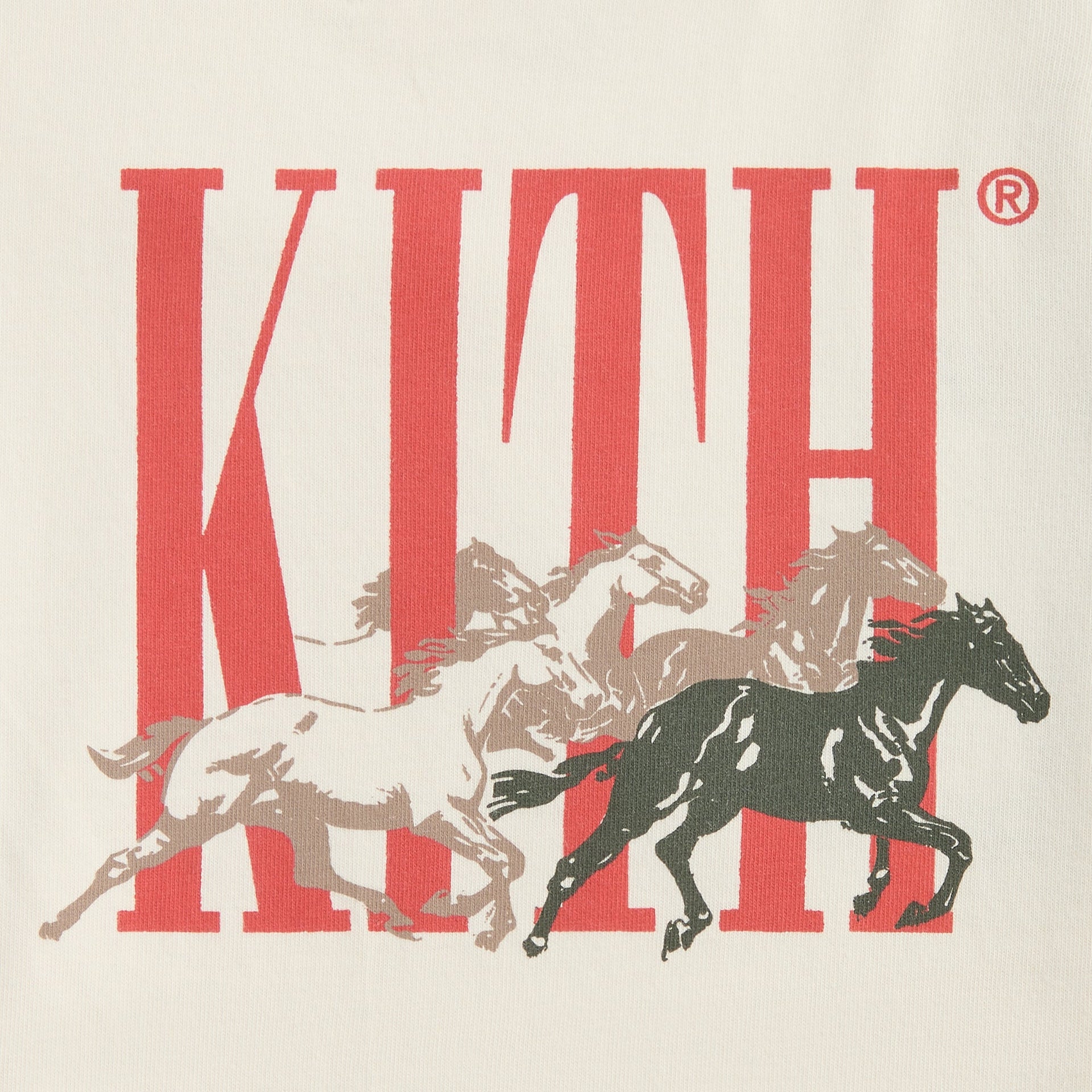 Kith Kids Stampede Vintage Tee - Sandrift