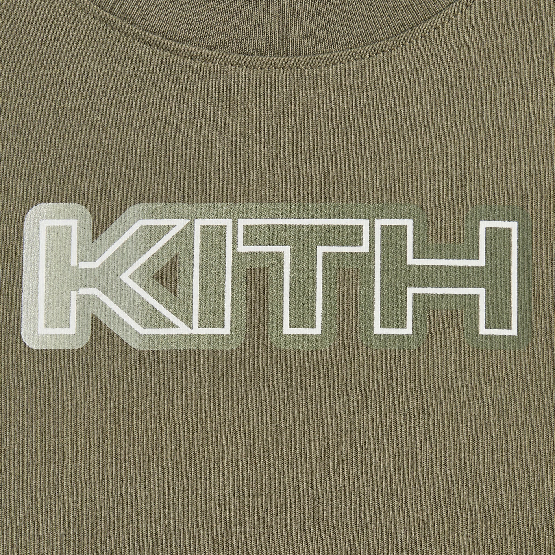 Kith Kids Gradient Tee - Olivine