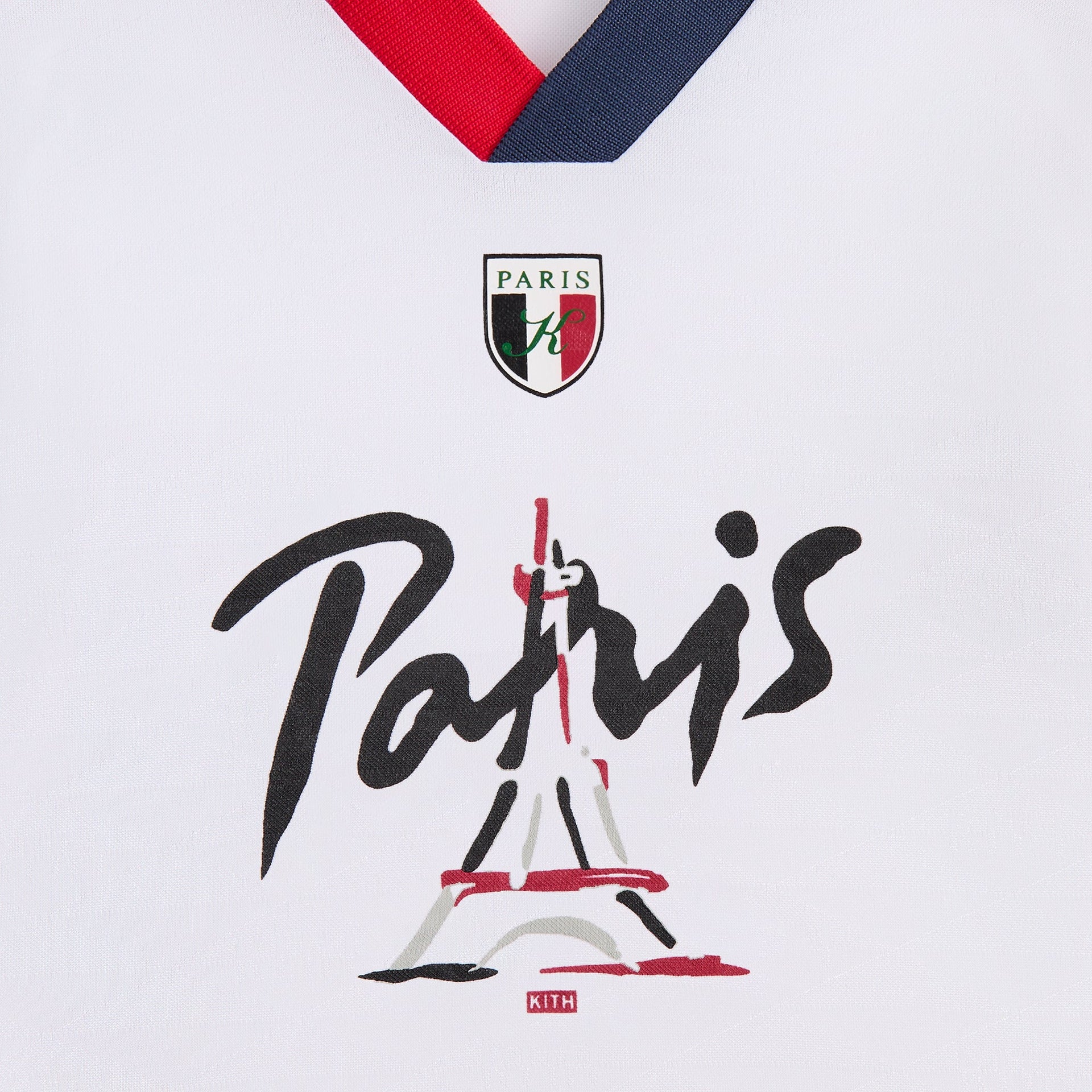 Kith Kids Paris Soccer Top - White
